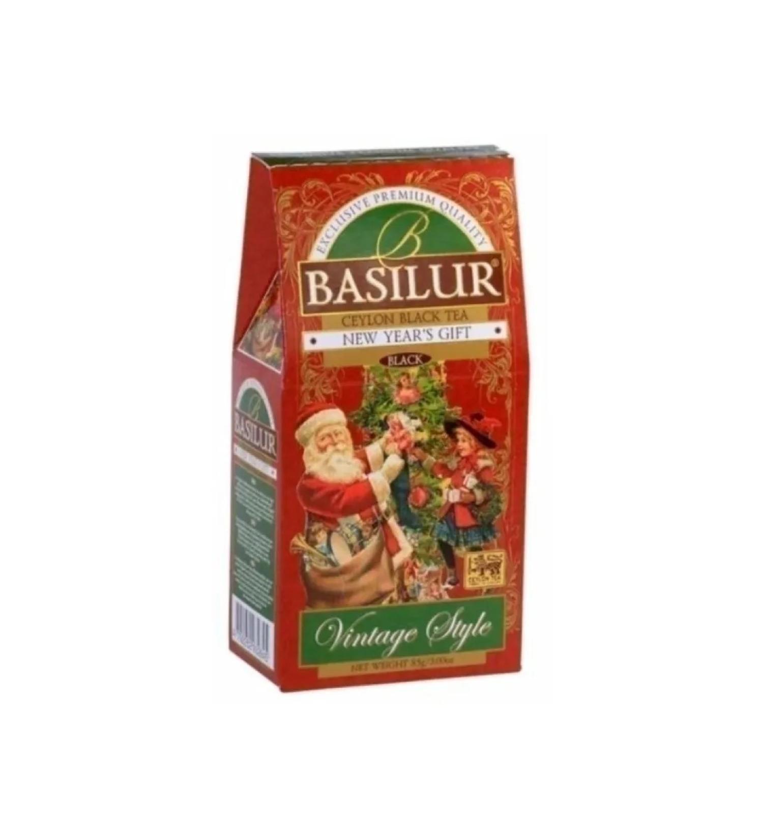 Tea black basilur New Year's gift 85 grams - Buy Online on GoSupps.com