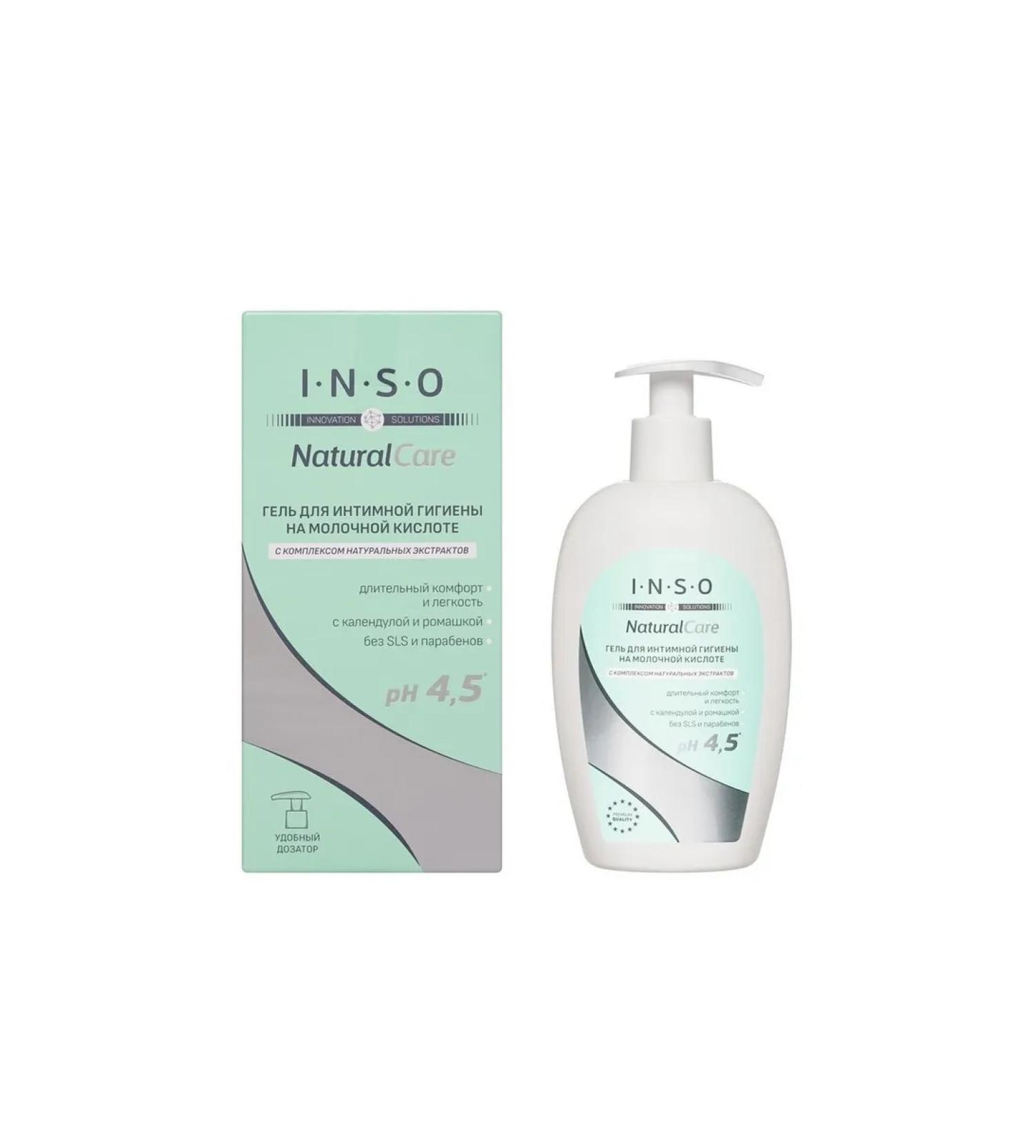 Inso Intimate hygiene on lactic acid