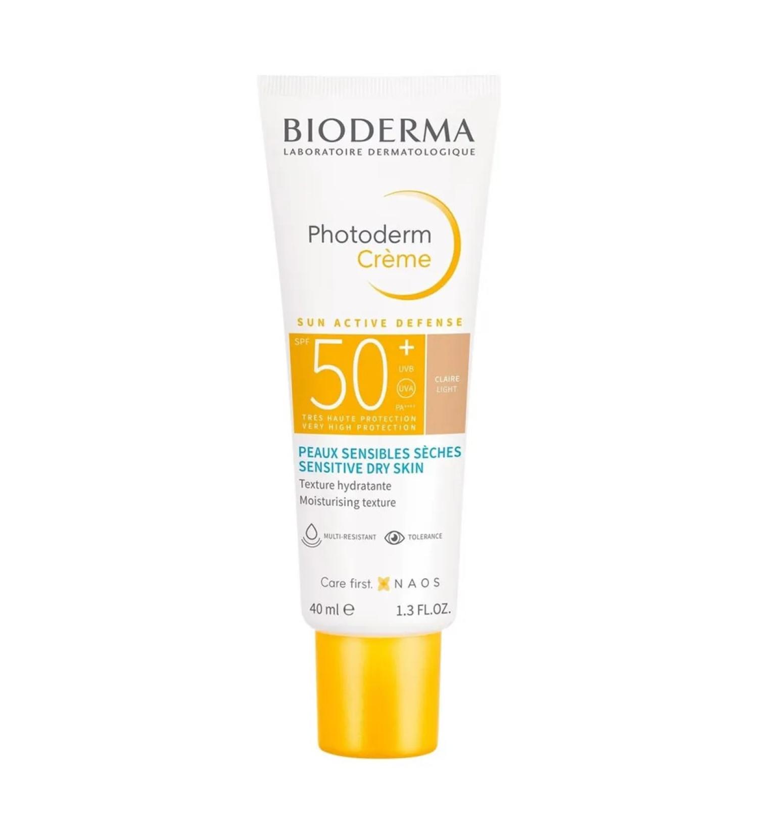 Bioderma Tonal face and body cream SPF50+ light 40 ml