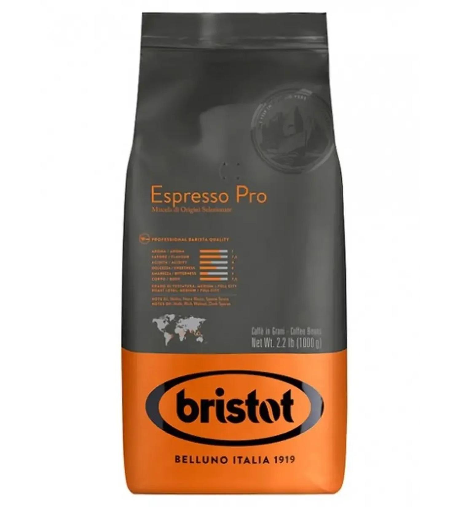 Bristol Espresso Pro Coffee in grains 1 kg