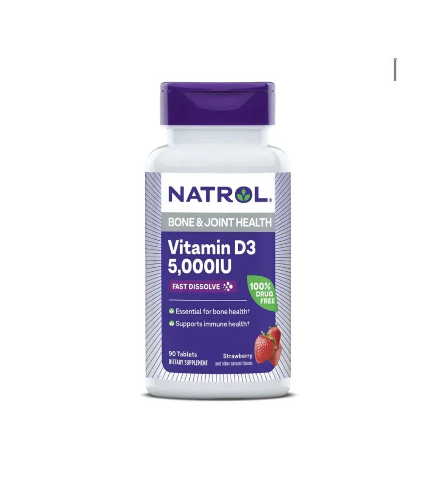 NATROL Vitamin D3 5000 IU