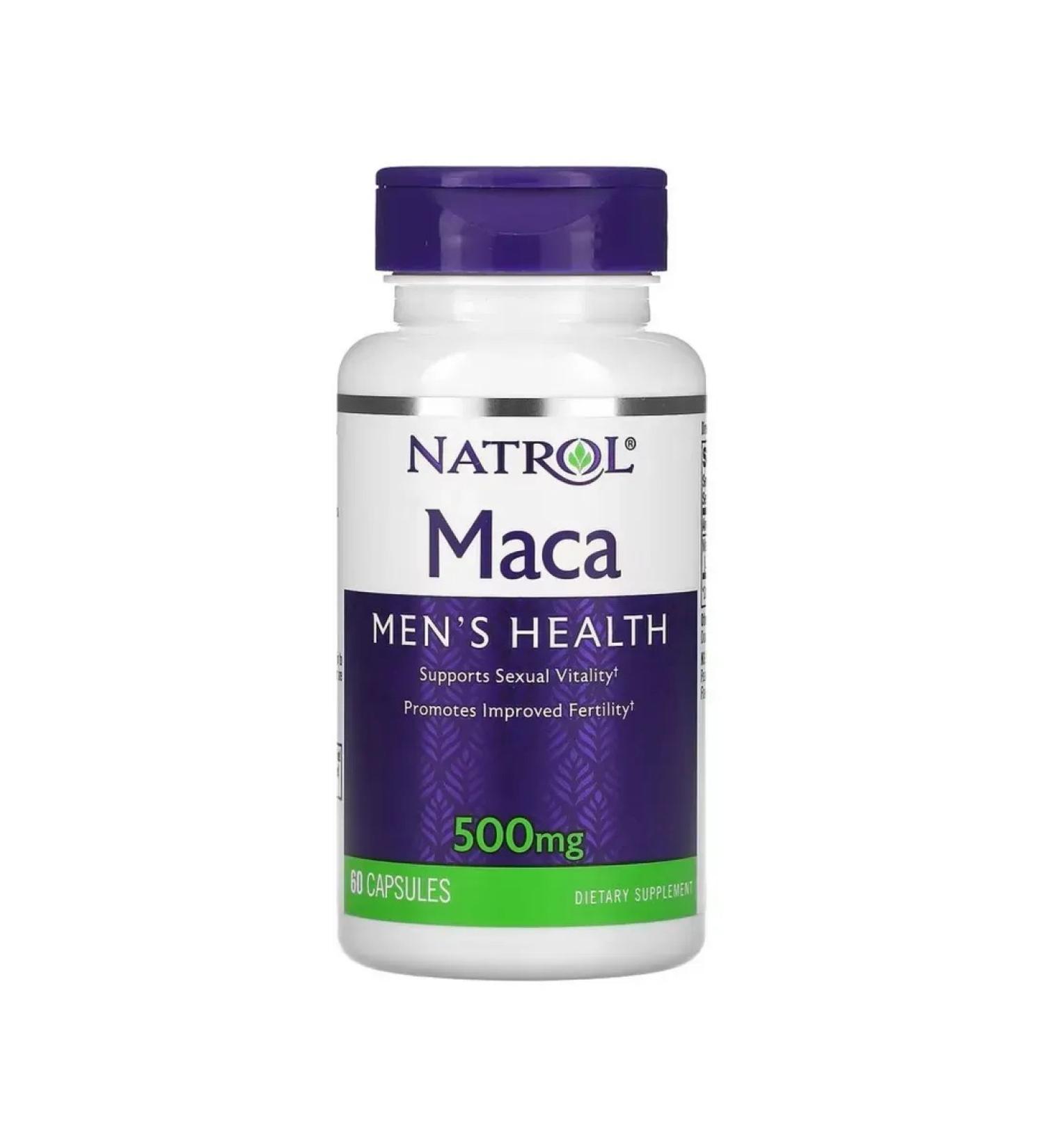 Natrol MAKA 500 mg 60 capsules