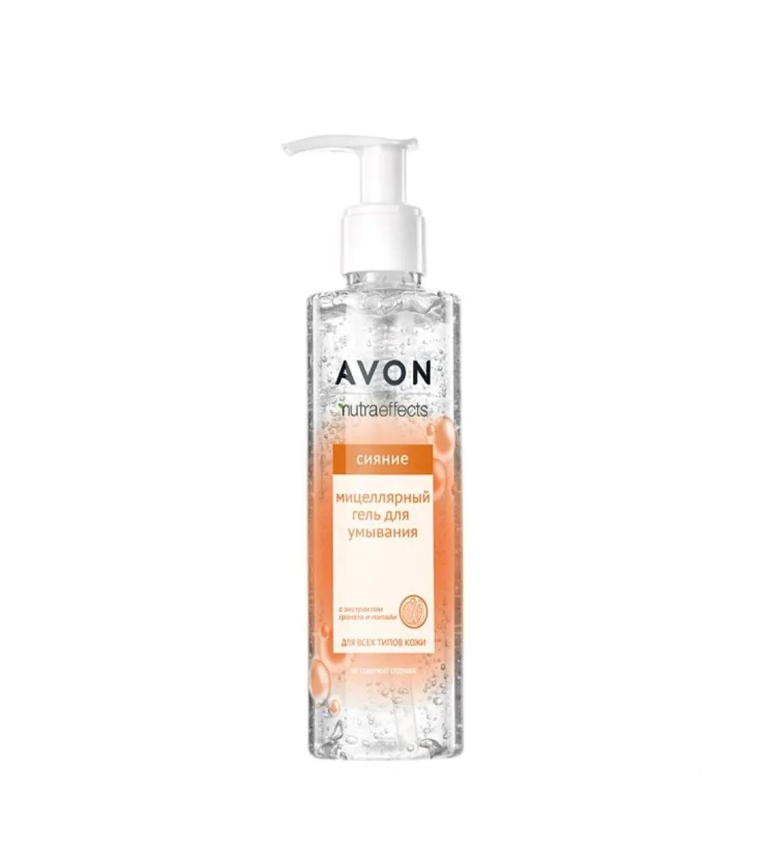 AVON Softening micellar gel for washing nutraffects