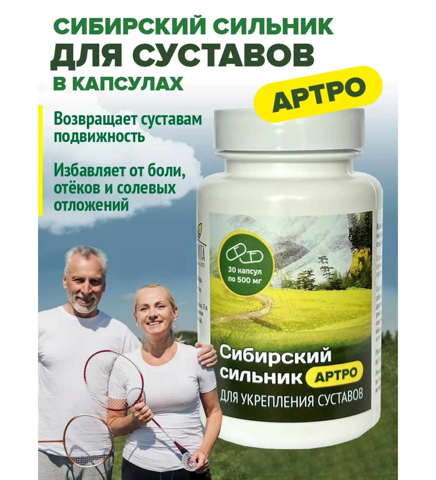 ALTAIVITA Siberian siblon for joints in capsules 30 capsules - Buy Online on GoSupps.com