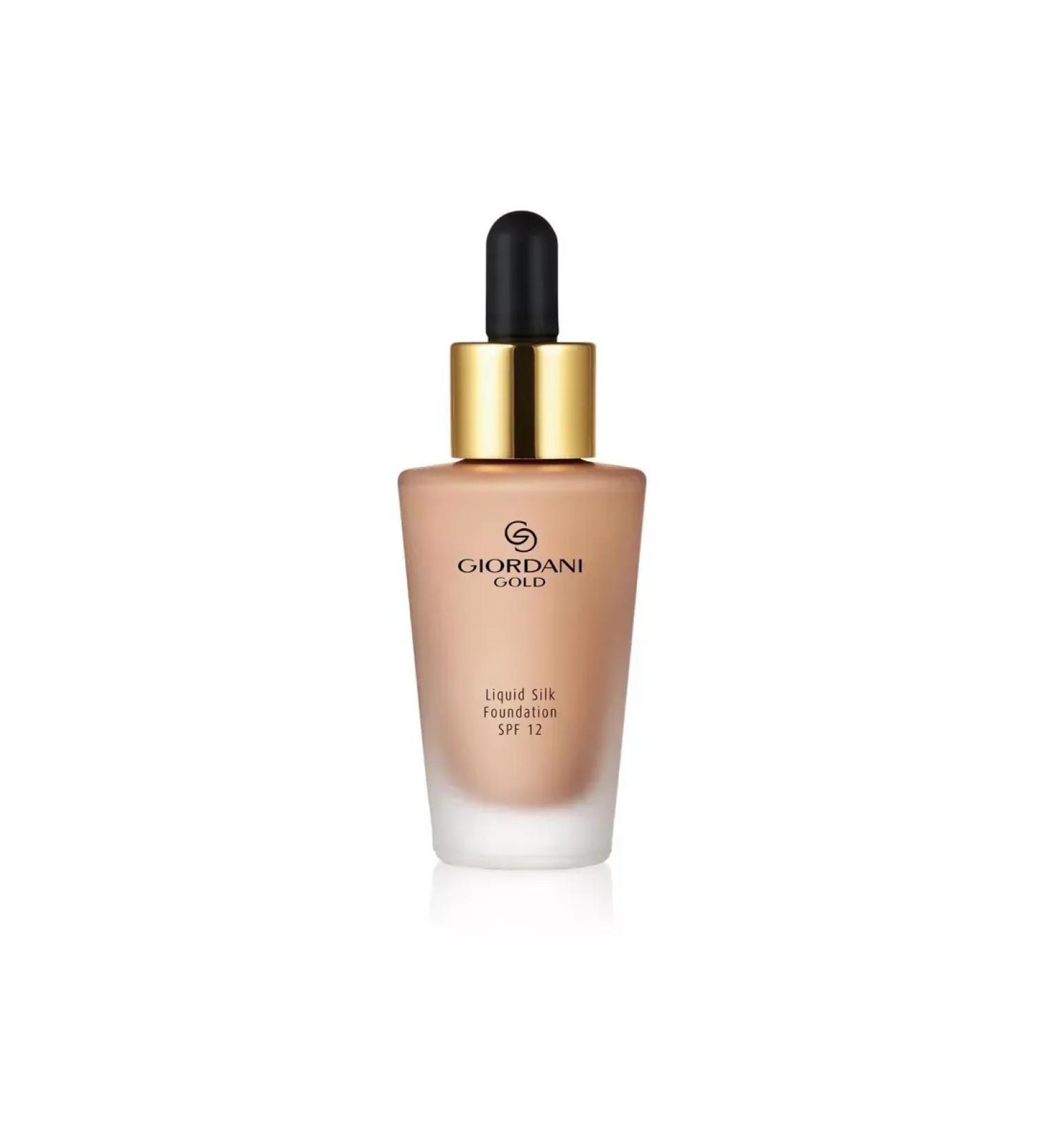 Oriflame Silk tonal base-fluid Giordani Gold (ivory) - Buy Online on GoSupps.com