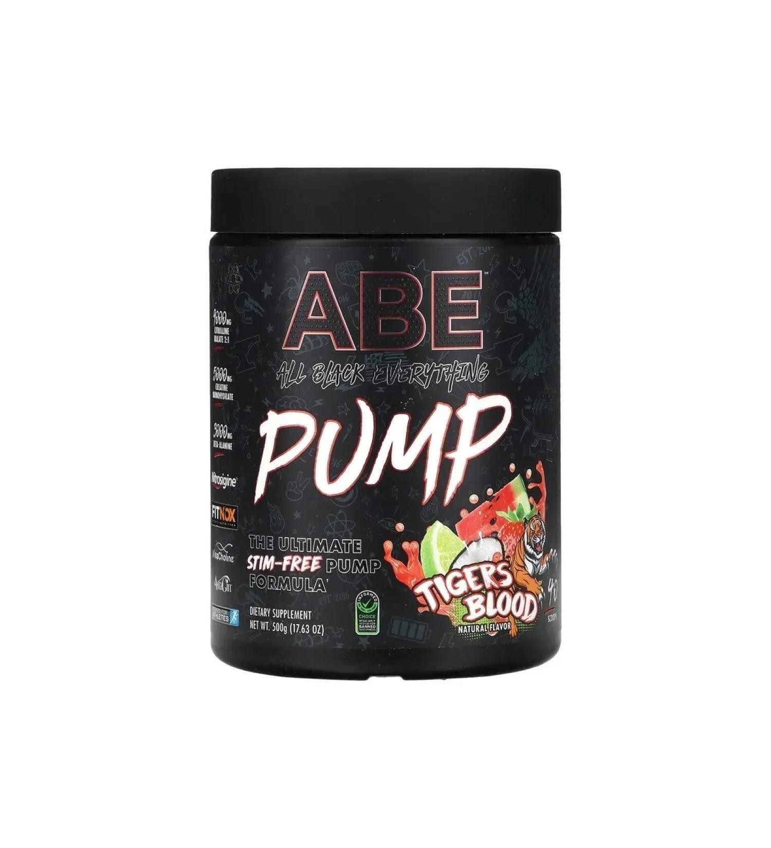 APPLIED NUTRITION ABE PUMP Potodenik 500g Tigers Blood - Buy Online on GoSupps.com