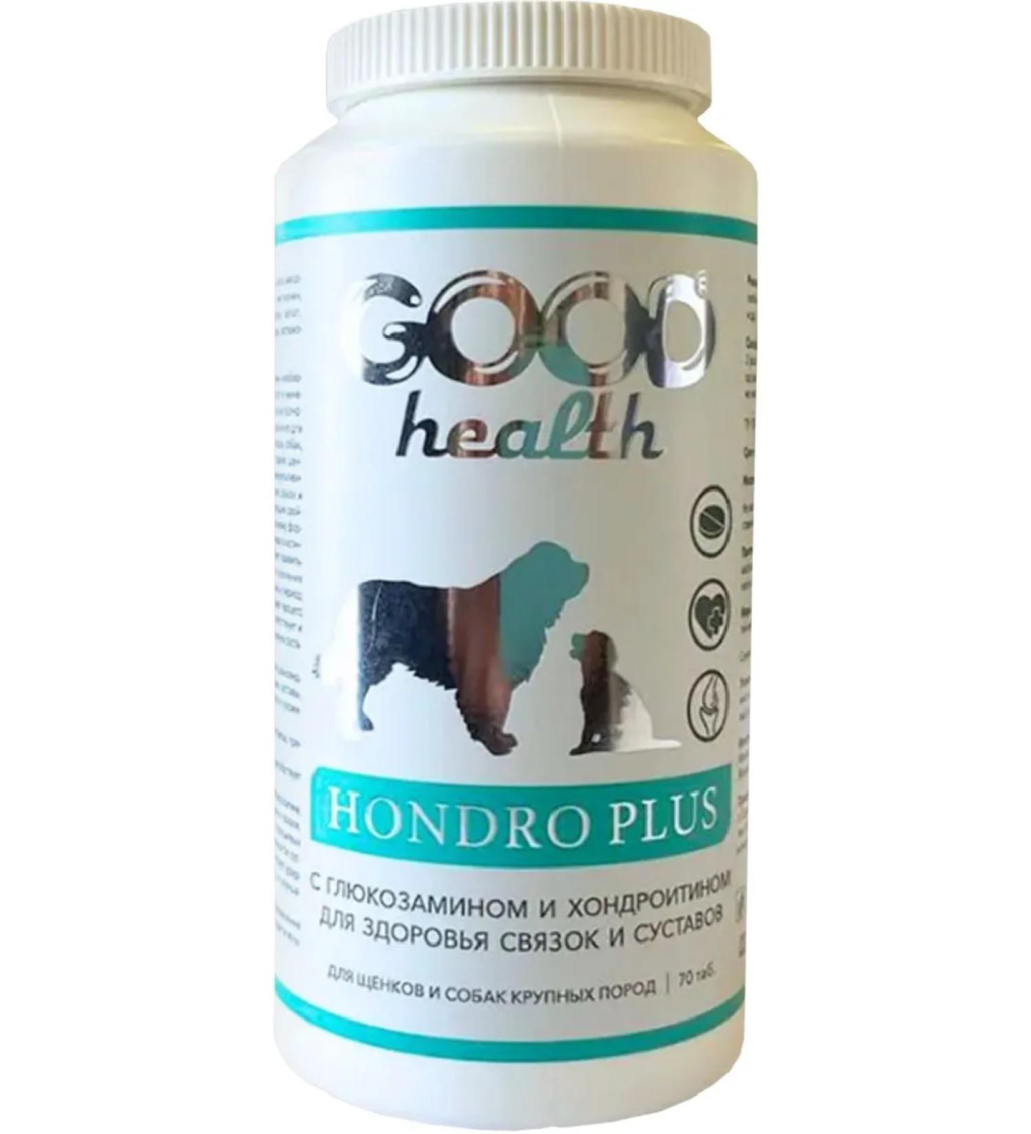 Good Health Vitamins for dogs and puppies glucosamine chondroitin 70 tab