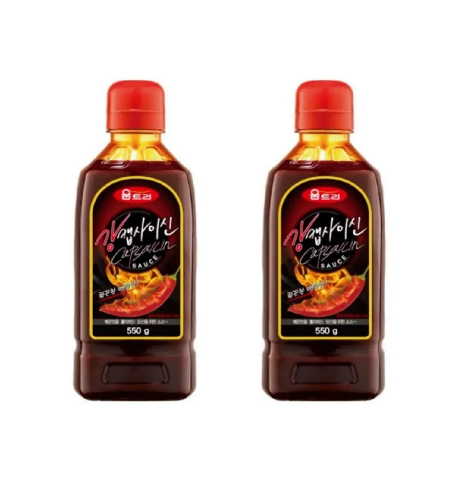 Woomtree Capsaicin sauce is acute capsaicin 550 g 2 pcs - Buy Online on GoSupps.com