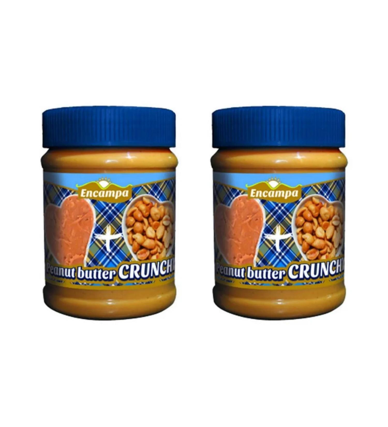 Encampa Arachis paste Crunchy 340 g 2 pcs - Buy Online on GoSupps.com