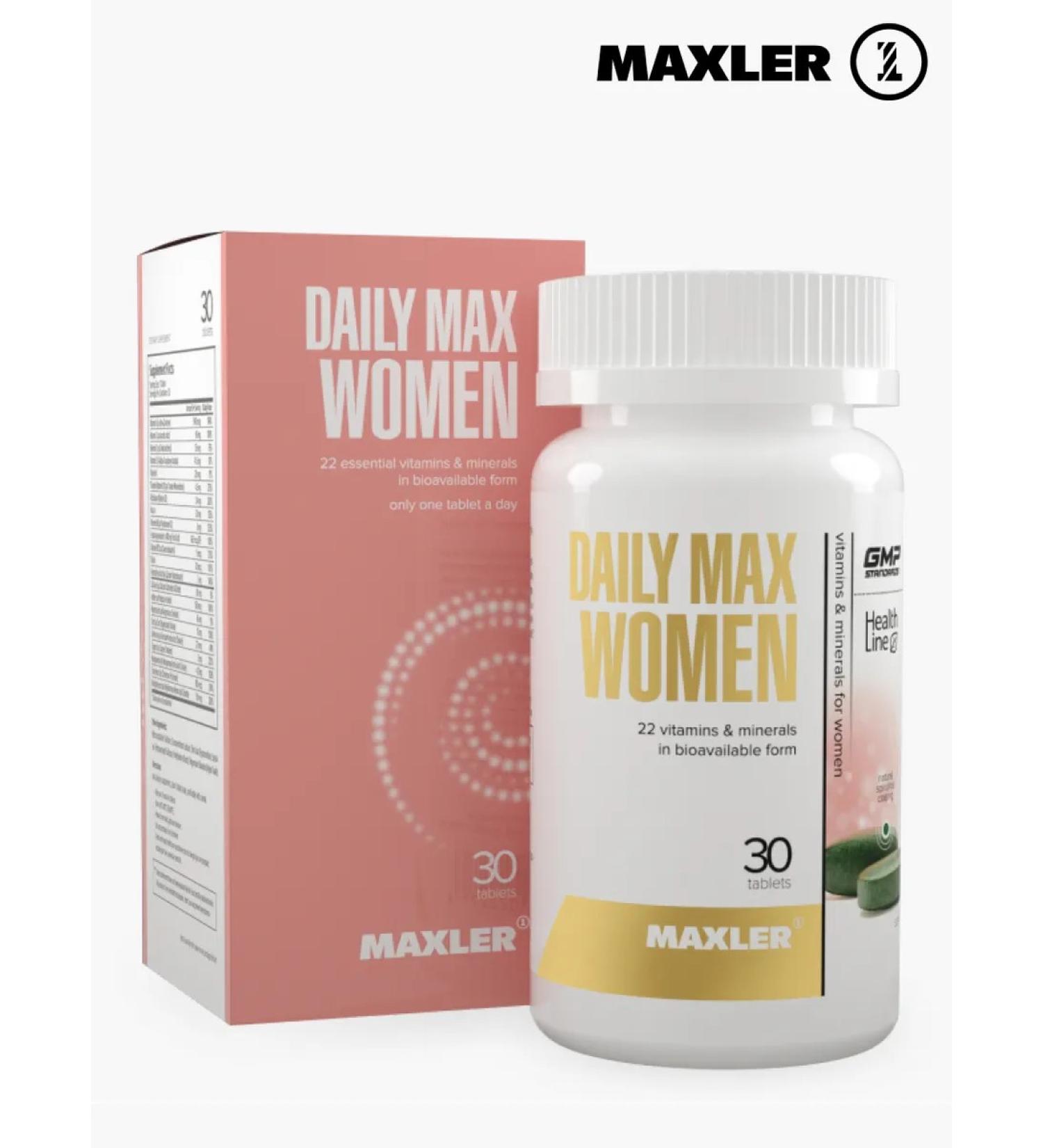 maxler Daily Max Women Vitamins for women 30 tablets - Buy Online on GoSupps.com