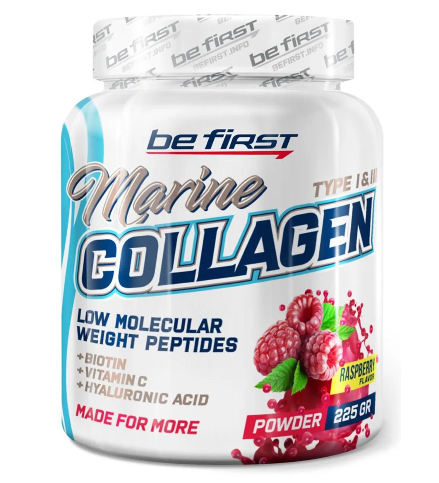 Be First Marine Collagen + Hyaluronic Acid + Vitamin C 225 gr.