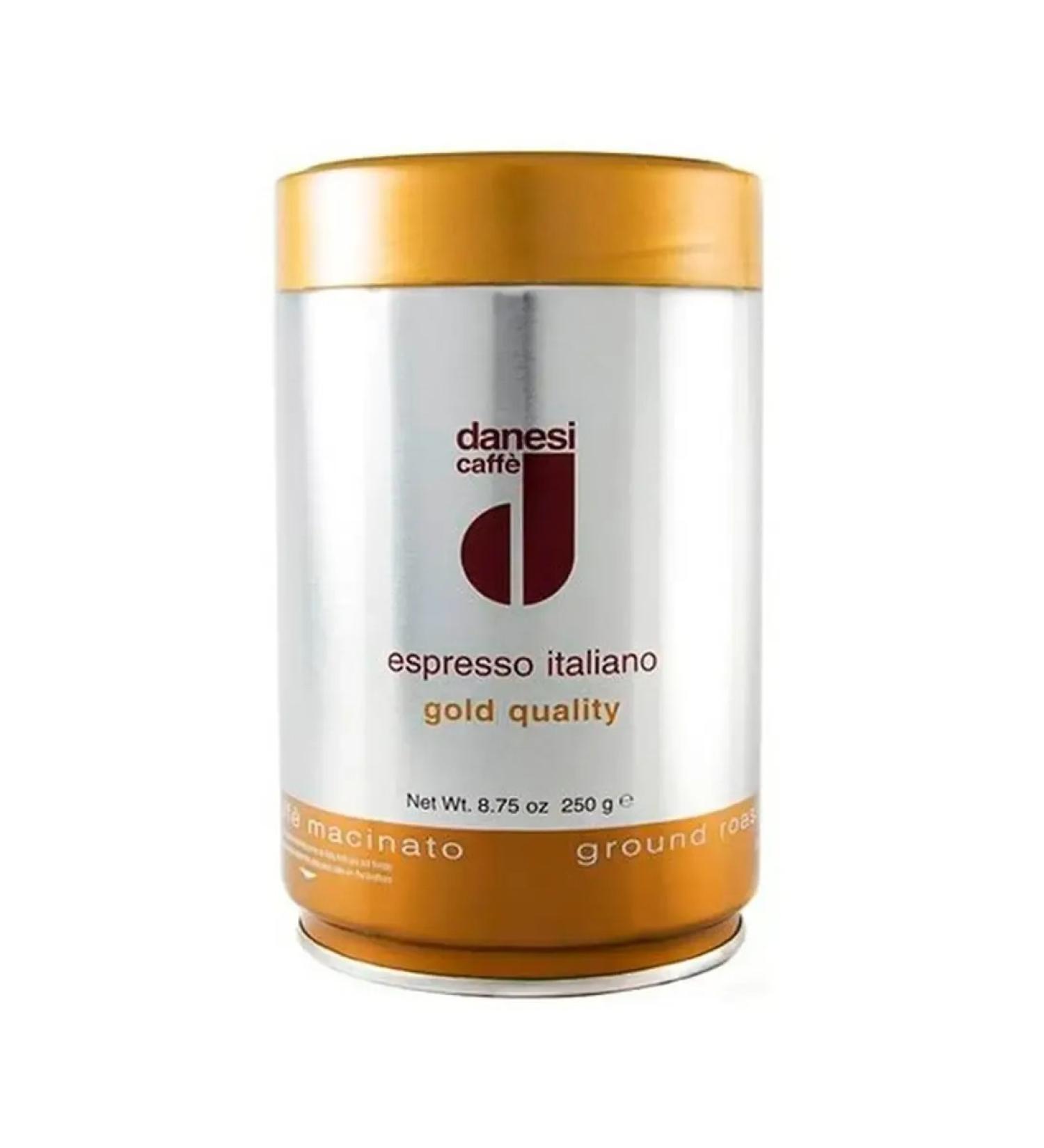 Danesi Gold coffee ground 250 g of reinforced concrete