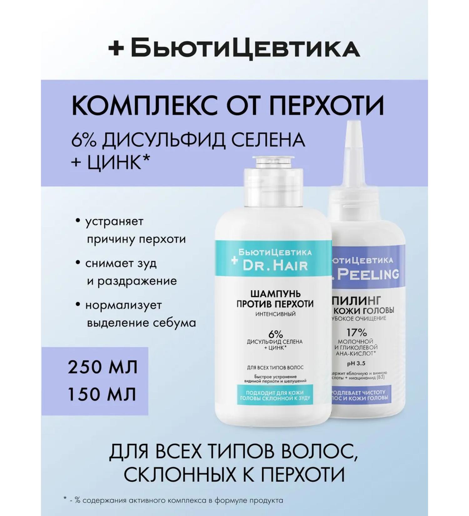 BeautyCevtika Dandruff shampoo and gel peeling set - Buy Online on GoSupps.com