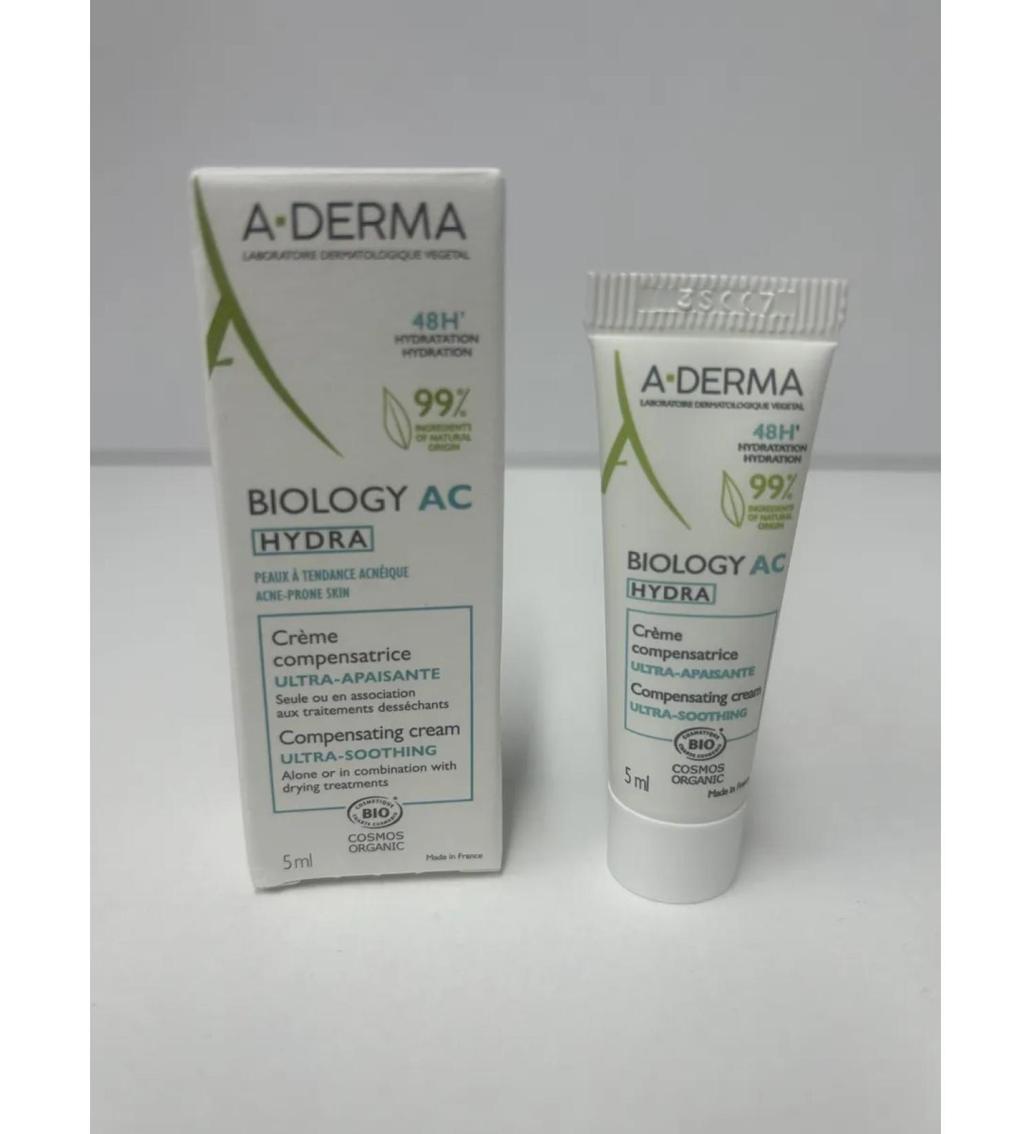 ADERMA Biology AC Hydra Cream Restoring skin balance 5 ml - Buy Online on GoSupps.com