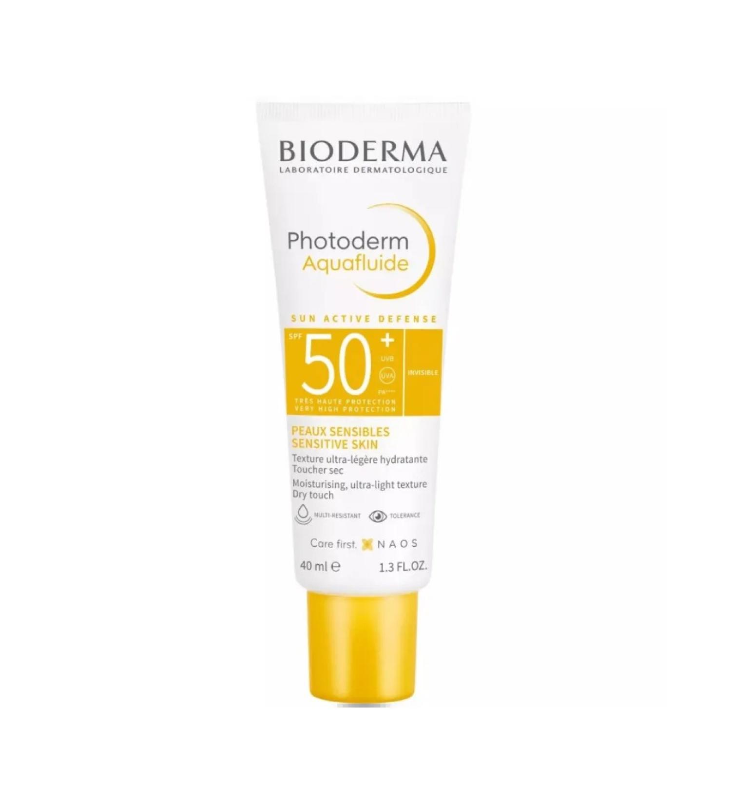 Bioderma Biooderm Fluid Photoderm Aquafluide SPF 50+ 40 ml - Buy Online on GoSupps.com