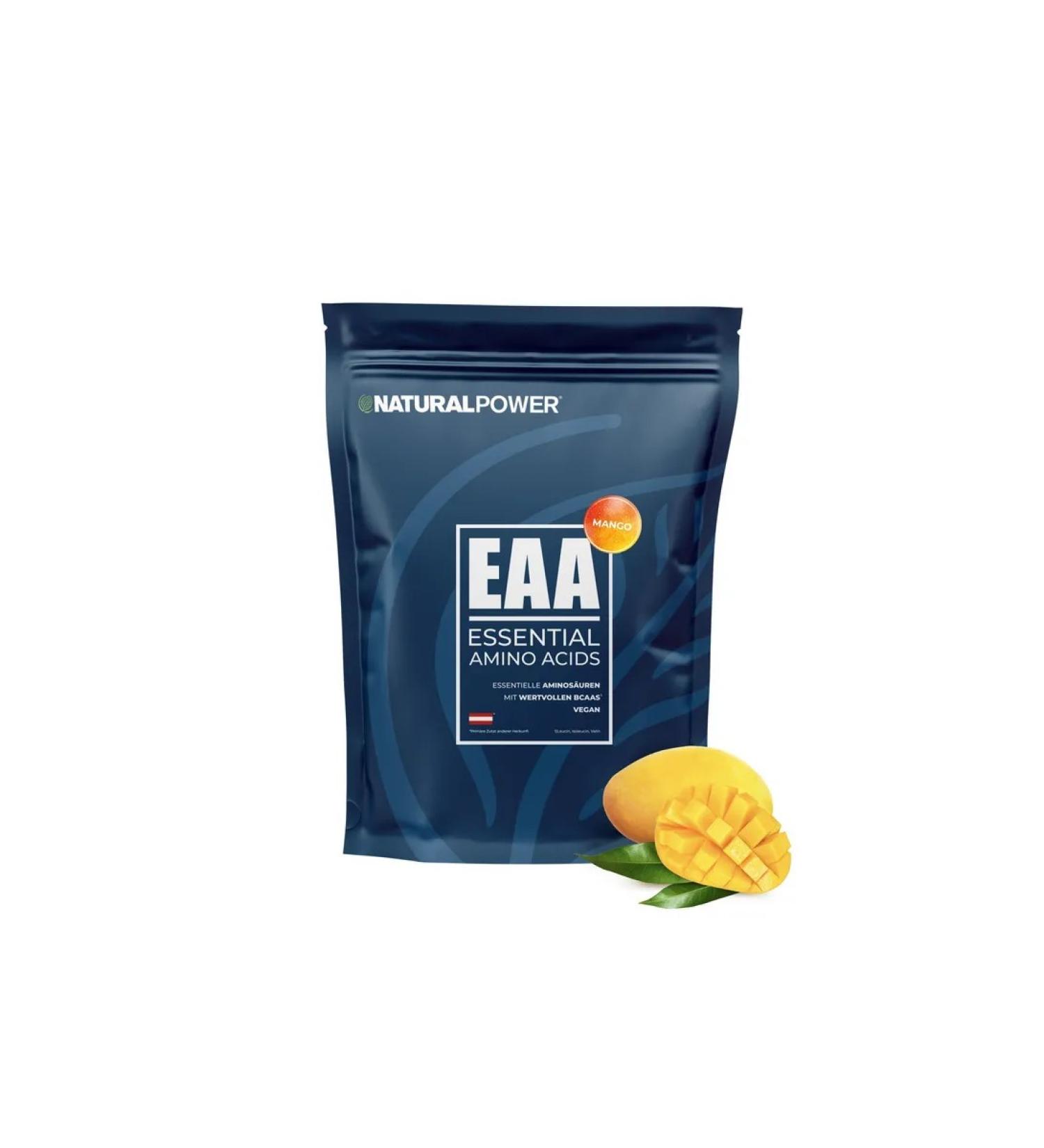 Natural power NATURALPOWER amino acids 480g Mango Austria - Buy Online on GoSupps.com