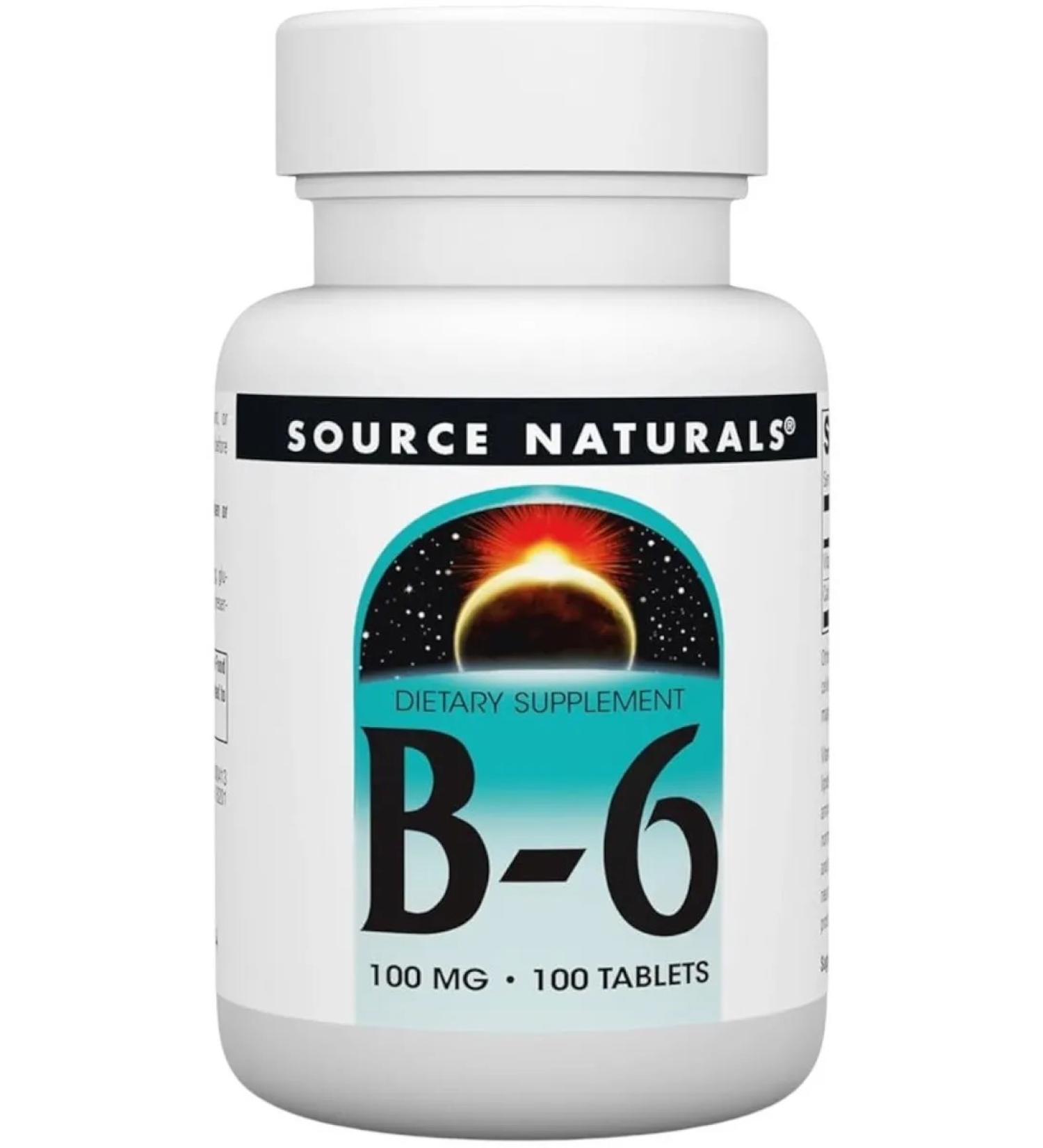 Source Naturals Vitamin B-6 Immune System Support - Buy Online on GoSupps.com