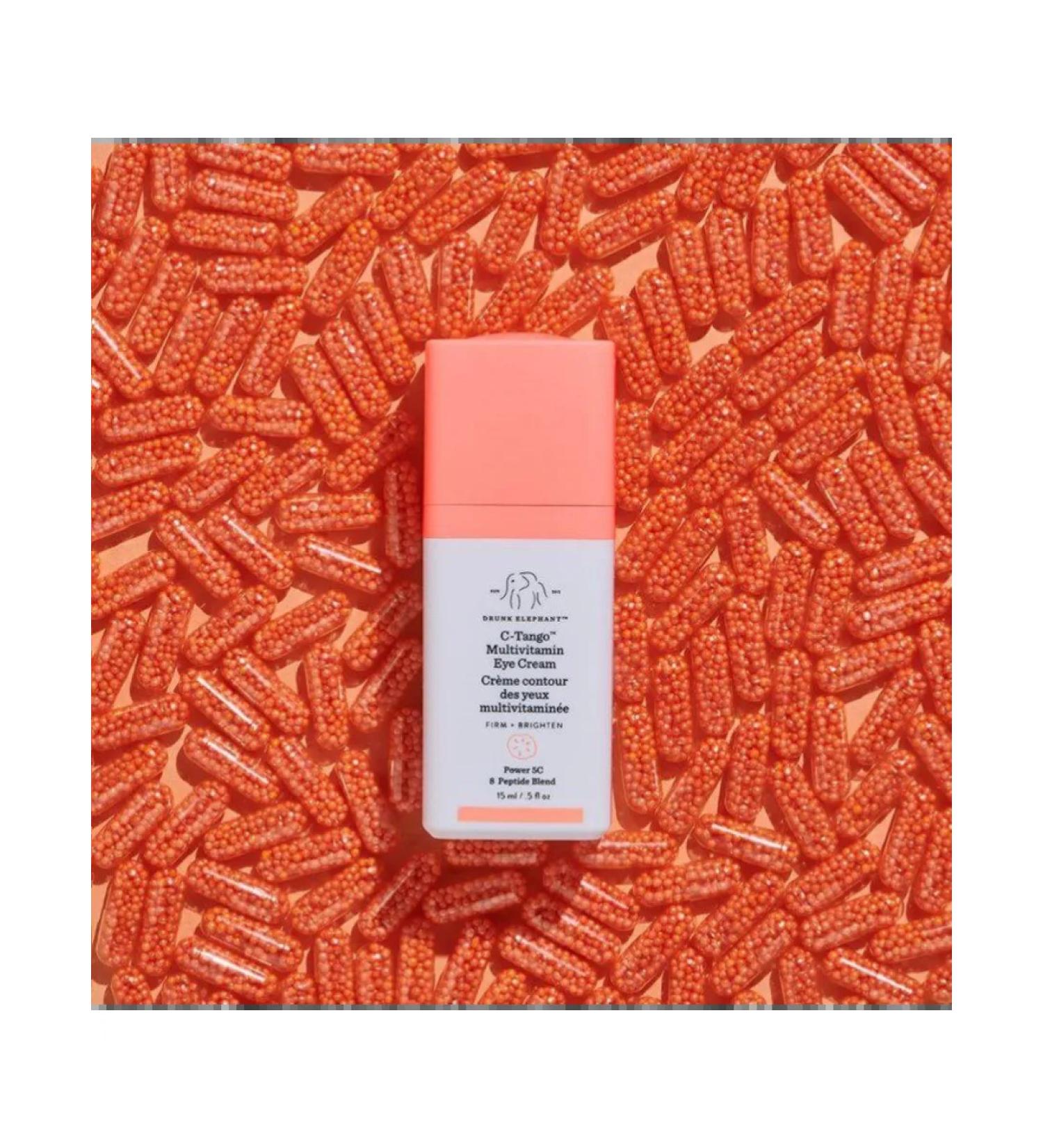 Drunk Elephant Skin cream around the eyes with vitamin C-Tango Multivitamin - Buy Online on GoSupps.com