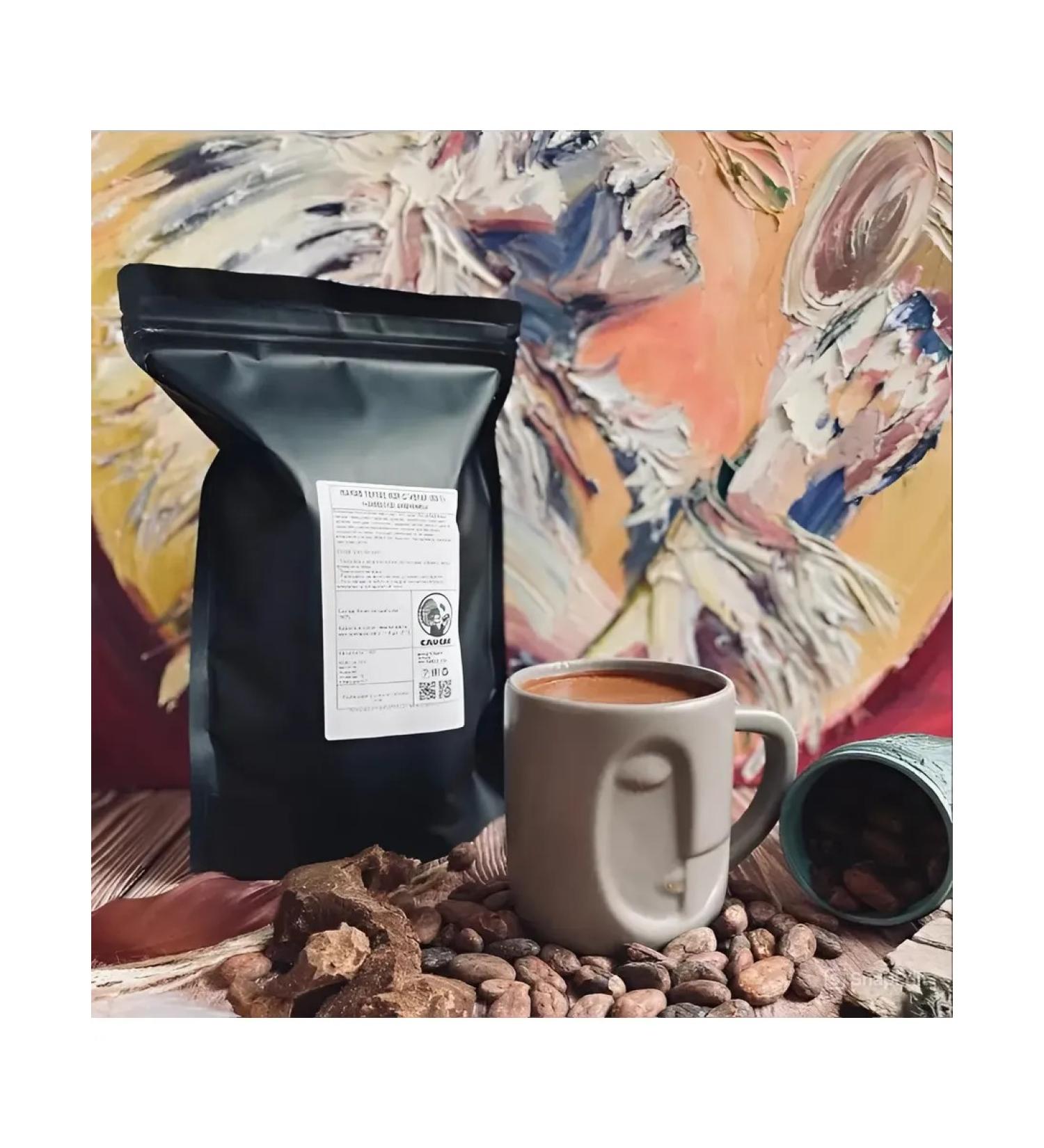 Green Cacao Cocoa grated natural 100% lump cat d-ivoir 1000g - Buy Online on GoSupps.com