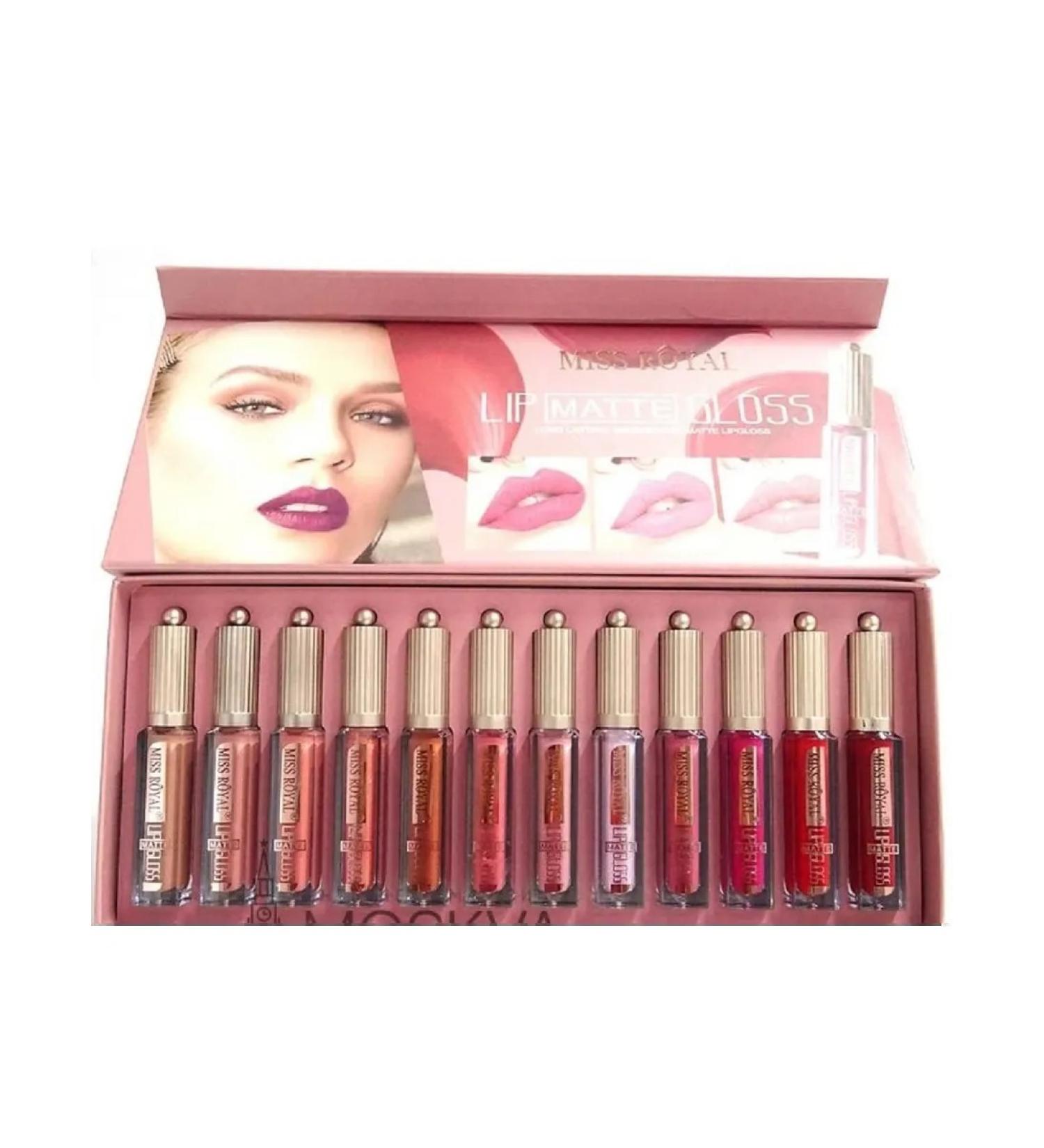 Korea Luxe A set of liquid lipsticks Miss Royal Lip (12 pcs)