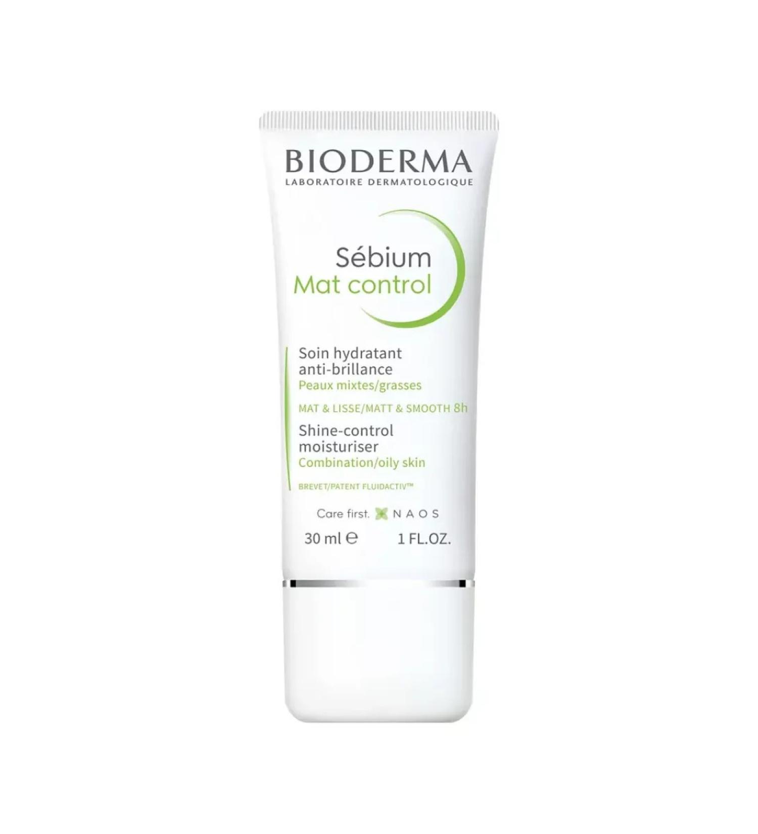 Bioderma Biooderm Fluid matting Sebium Mat Control 30 ml - Buy Online on GoSupps.com