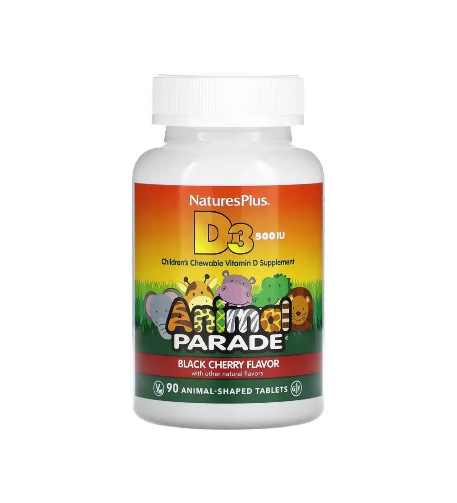 NaturesPlus Vitamin D3 for children 90 tablets