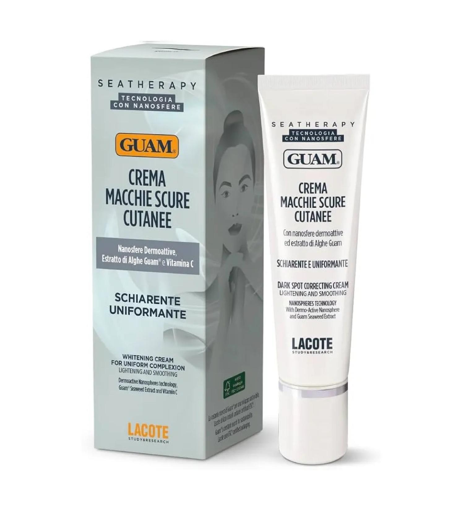 GUAM Seatherapy face cream against age spots