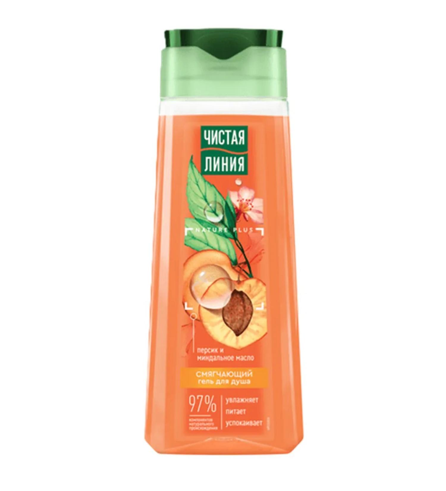 Clean line Shower gel female softening 250 ml