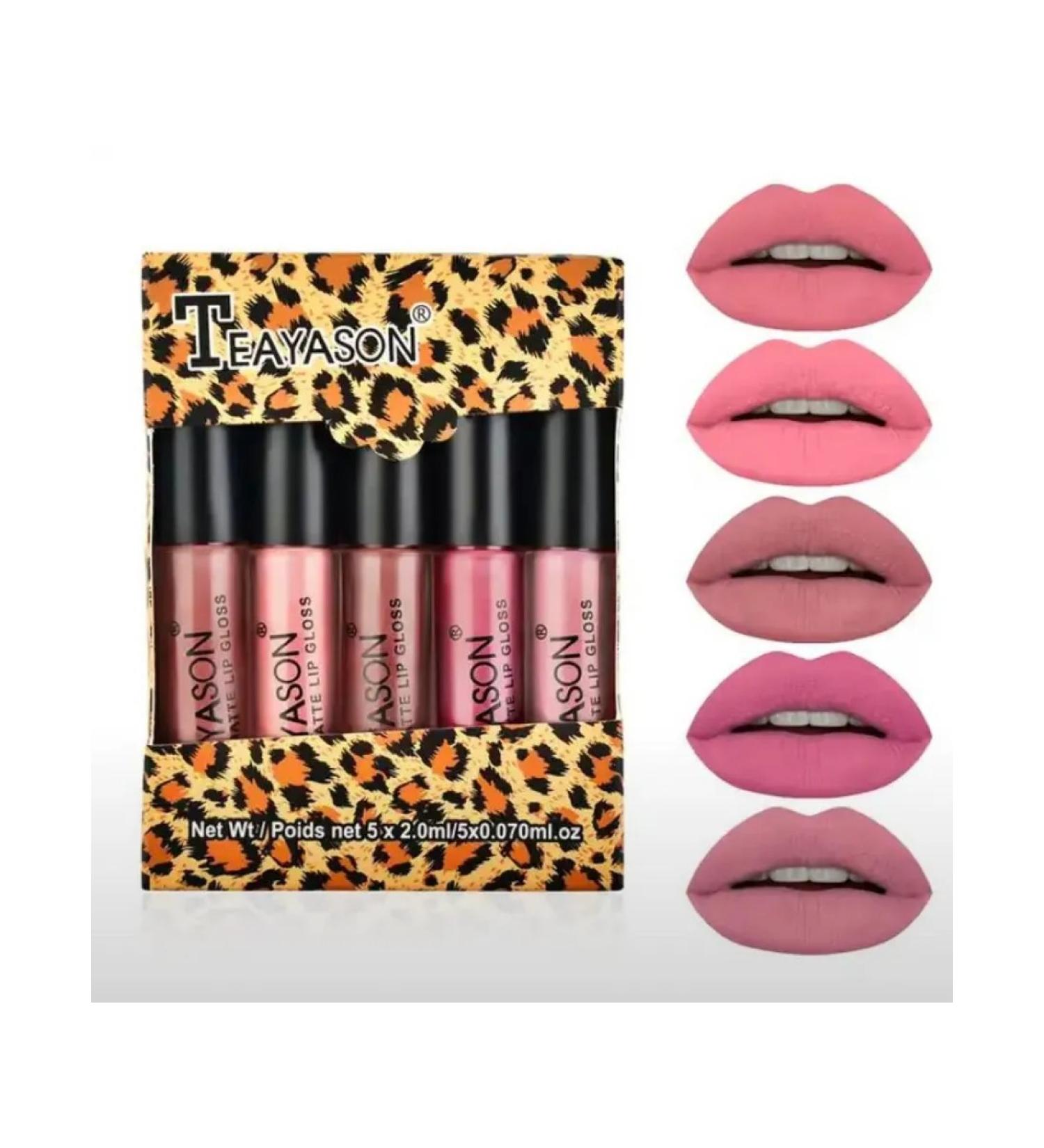 Goshopping Set of matte lipstick for lip