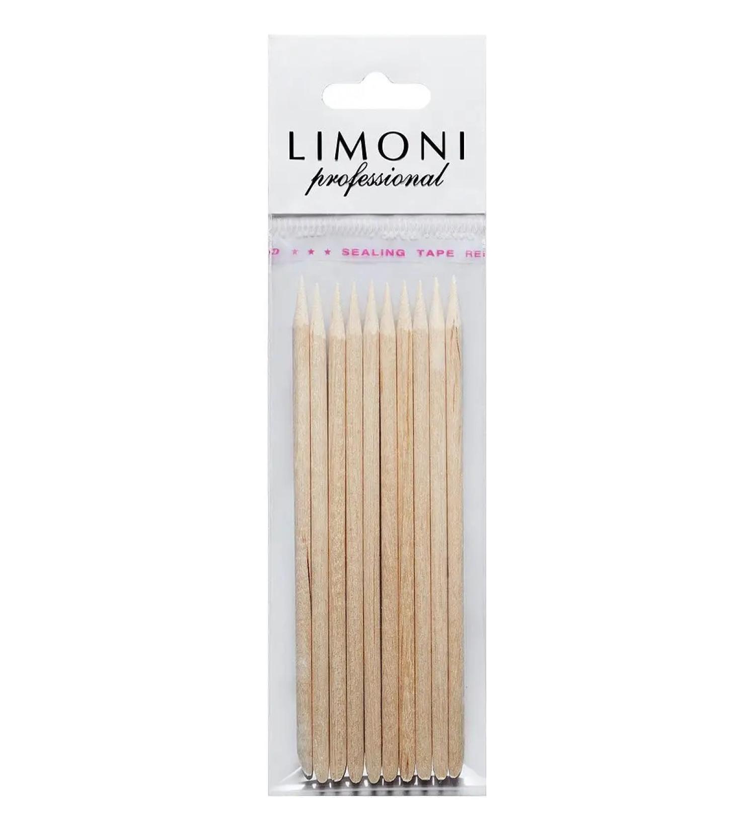 Limoni Orange sticks for manicure and pedicure 10 cm 10 pcs - Buy Online on GoSupps.com