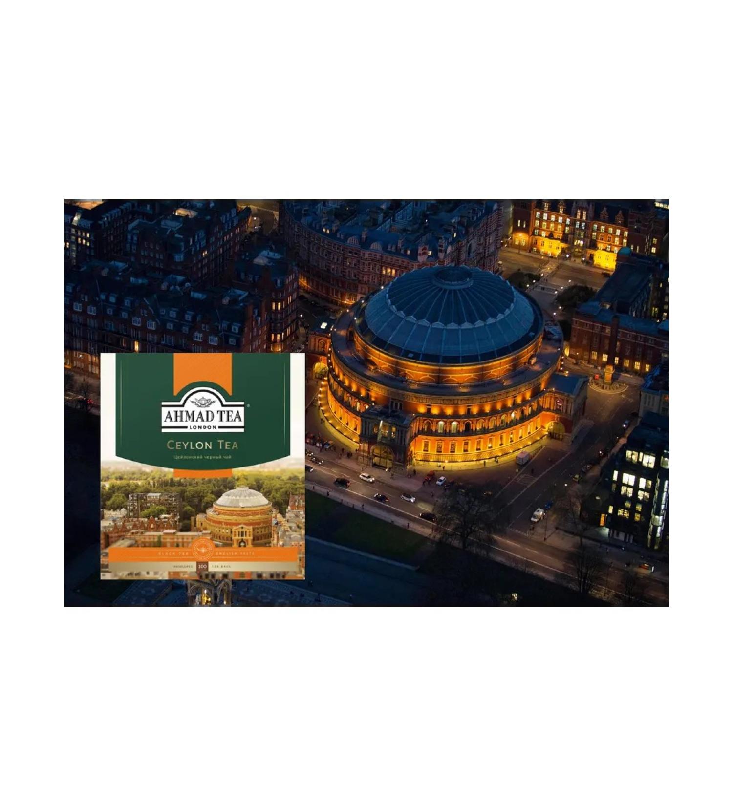 Ahmad Tea AHMAD CEYLON Black tea in bags of 100 pcs 2g - Buy Online on GoSupps.com