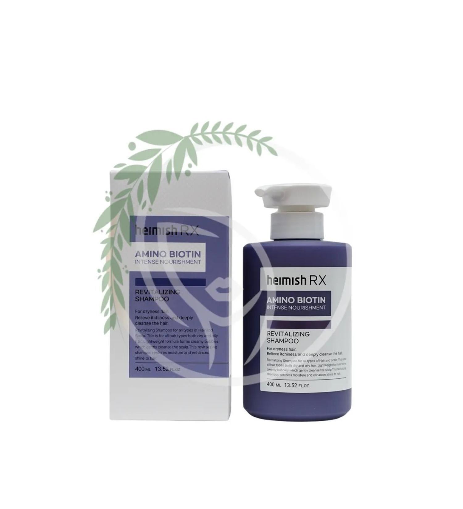 Heimish Shampoo RX Amino Biotin Revitalizing Shampoo 400 ML - Buy Online on GoSupps.com