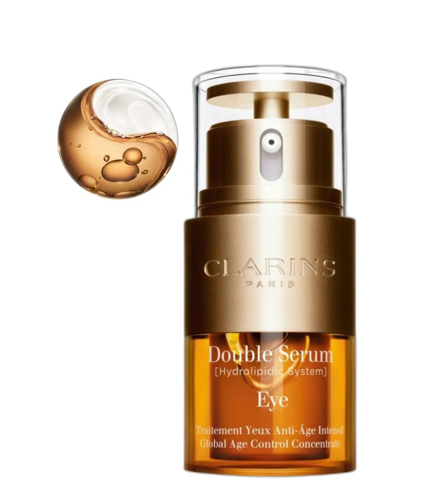 Clarins Rejuvenating double serum for the skin around the eyes 20 ml - Buy Online on GoSupps.com