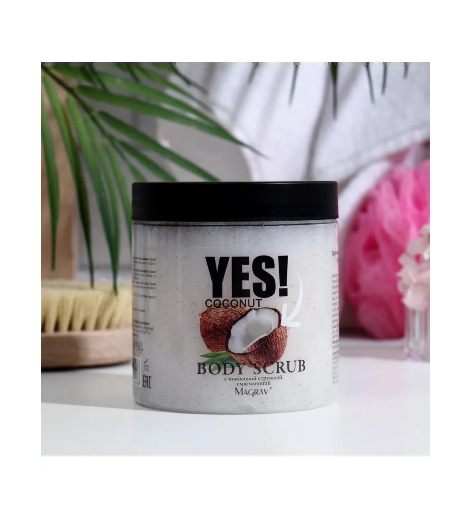 Magrav Body scrub "Coconus" 500 ml - Buy Online on GoSupps.com