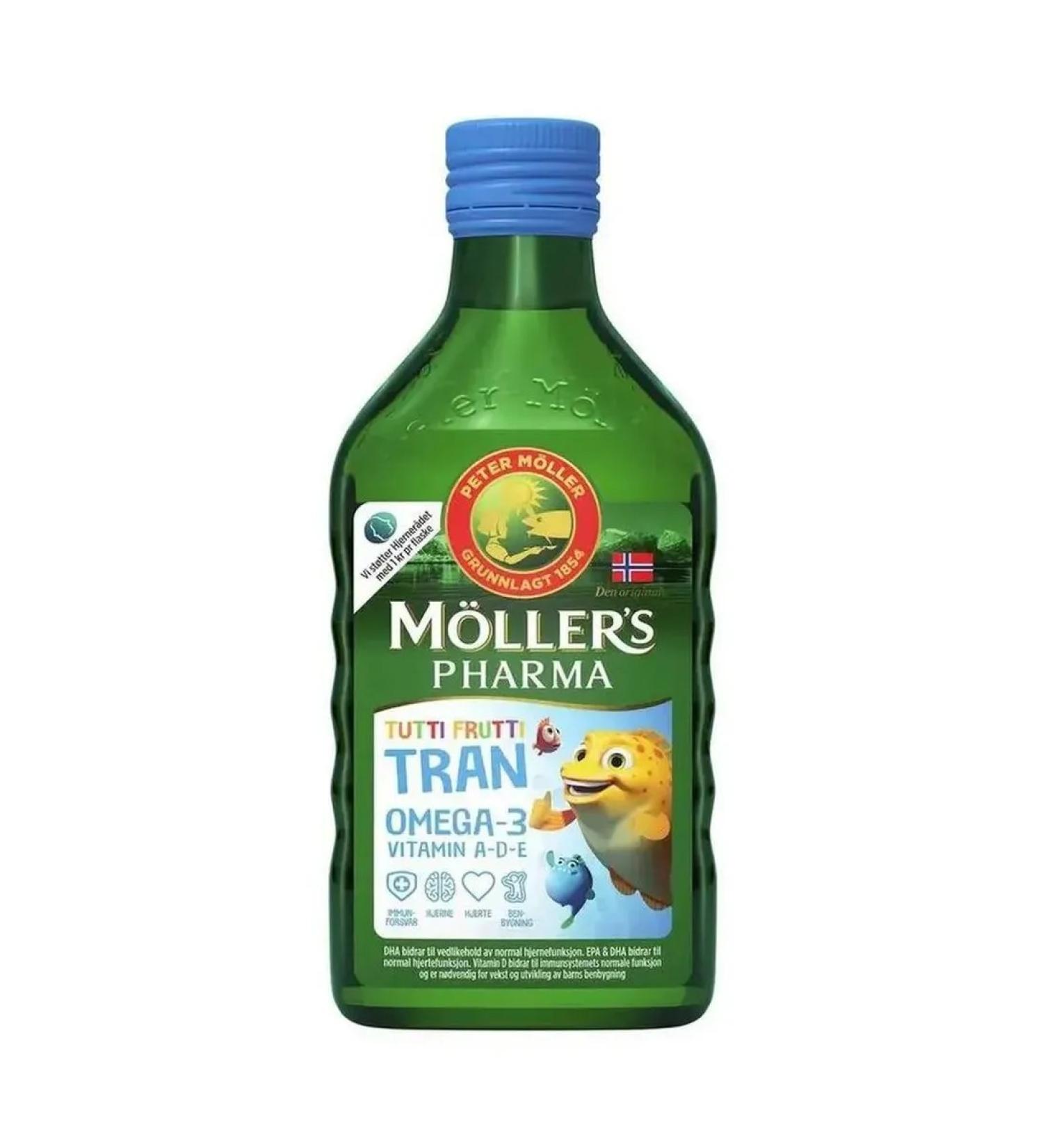 Mollers Omega 3 250 ml multicurethe