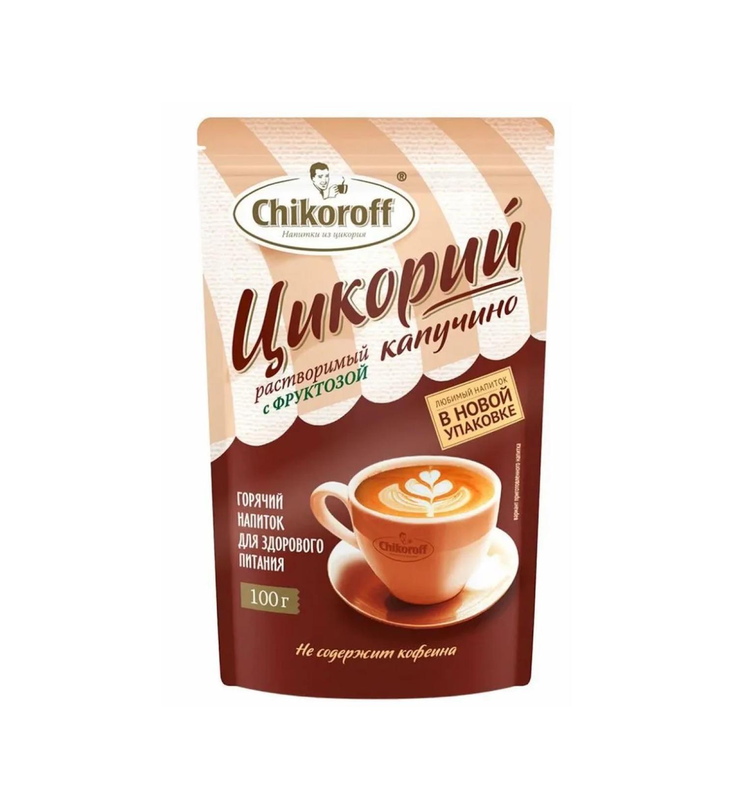 Chikoroff Chicoria chicoroff cappuccino with fructose 100g