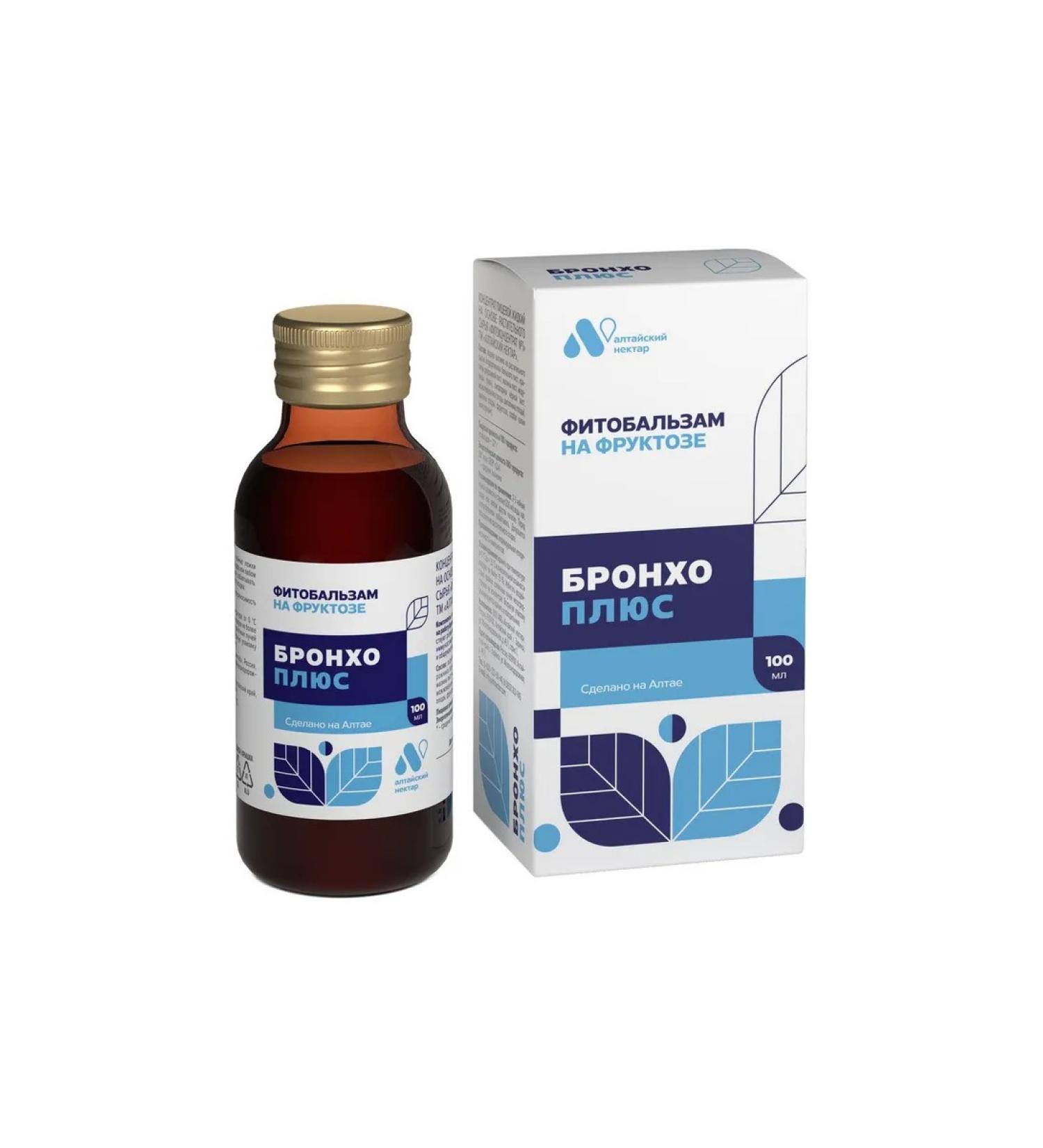 ALTAI NECTAR Phytobals broncho plus on fructose 100ml