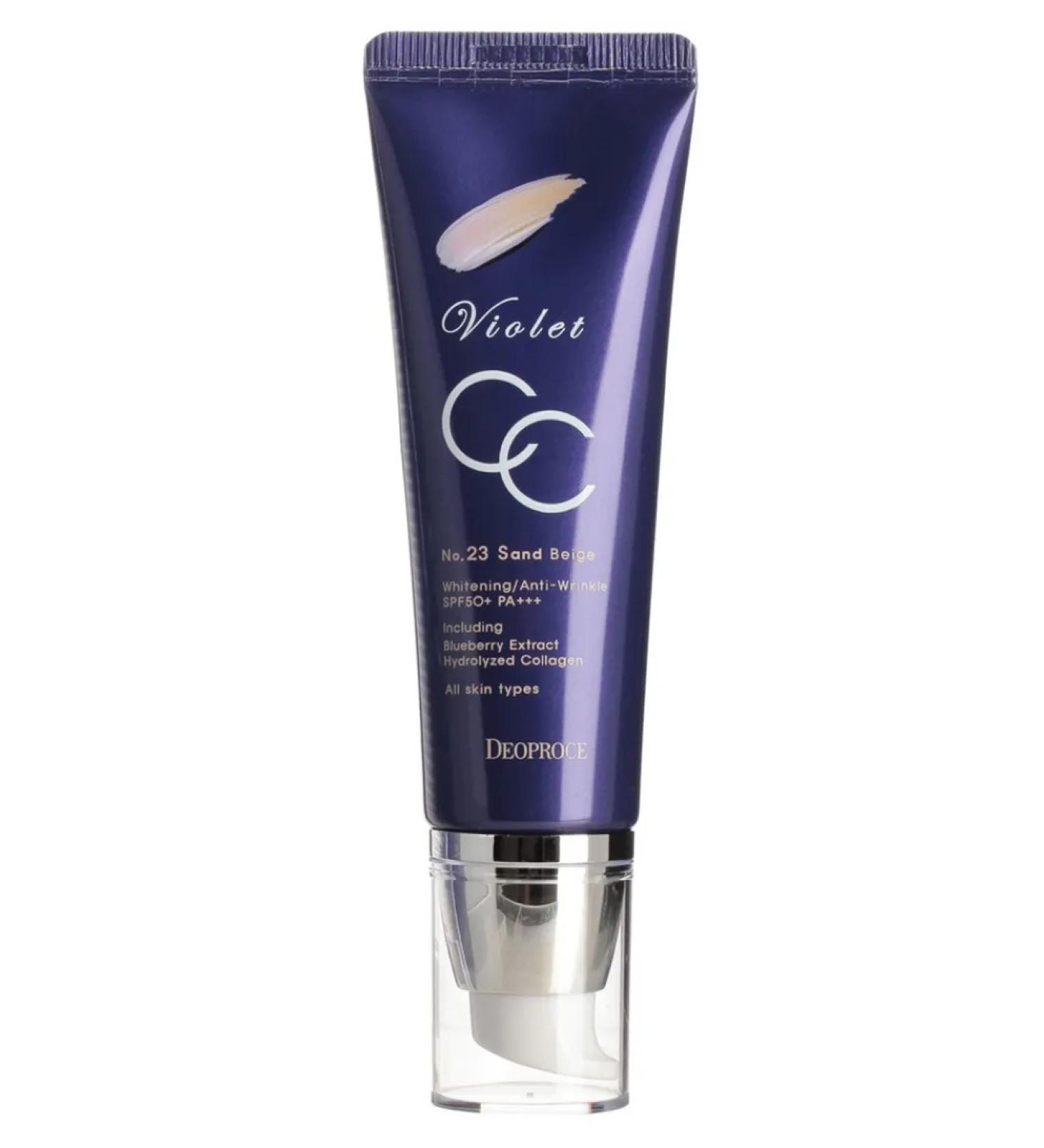 DEOPROCE CC-tool "Violet" tone 23 50 g - Buy Online on GoSupps.com