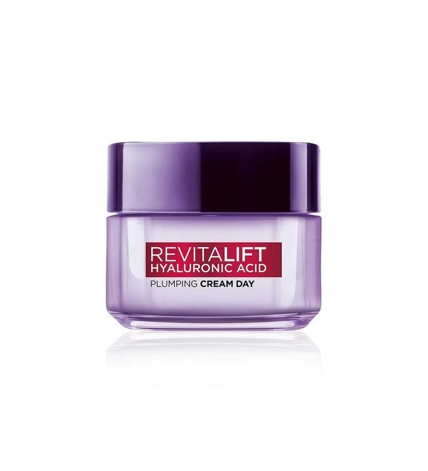 L'OREAL Daily cream with hyaluronic acid Revitalift - Buy Online on GoSupps.com