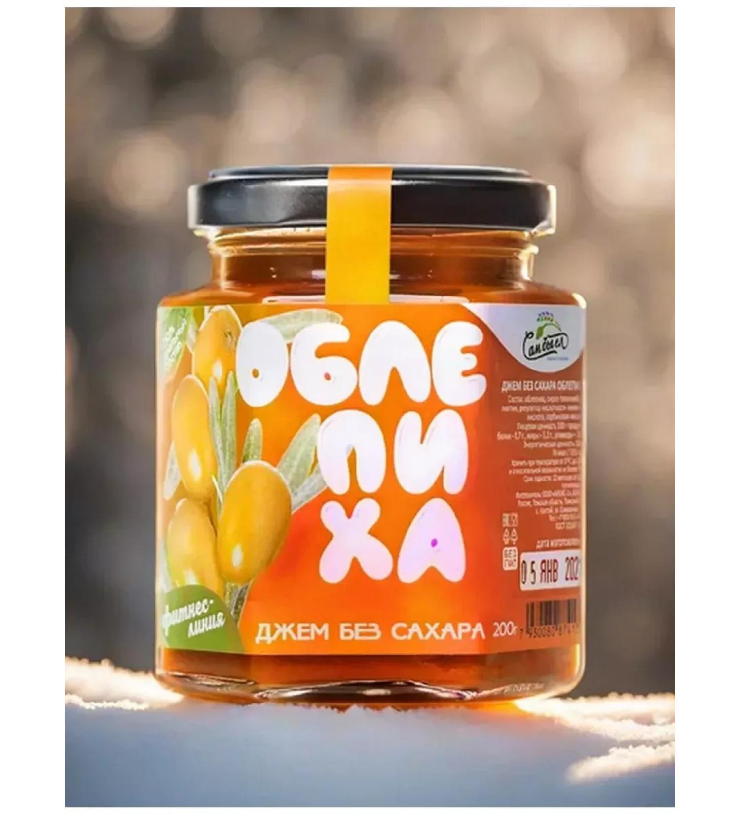 I would eat it myself Low -calorie jam without sugar sea buckthorn 200g