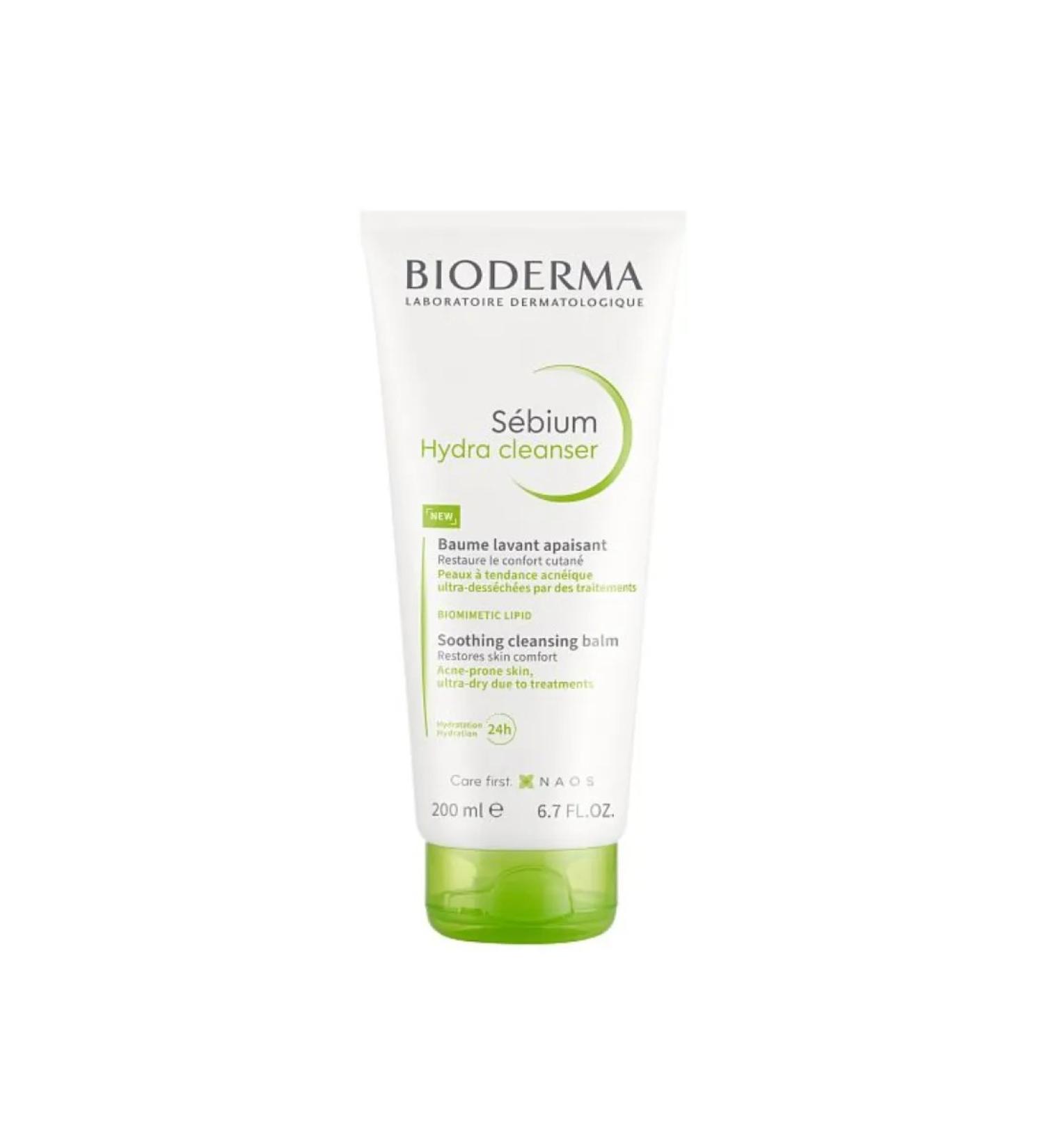 Bioderma Biooderm Balm for the face of Sebium Hydra Cleanser 200 ml - Buy Online on GoSupps.com