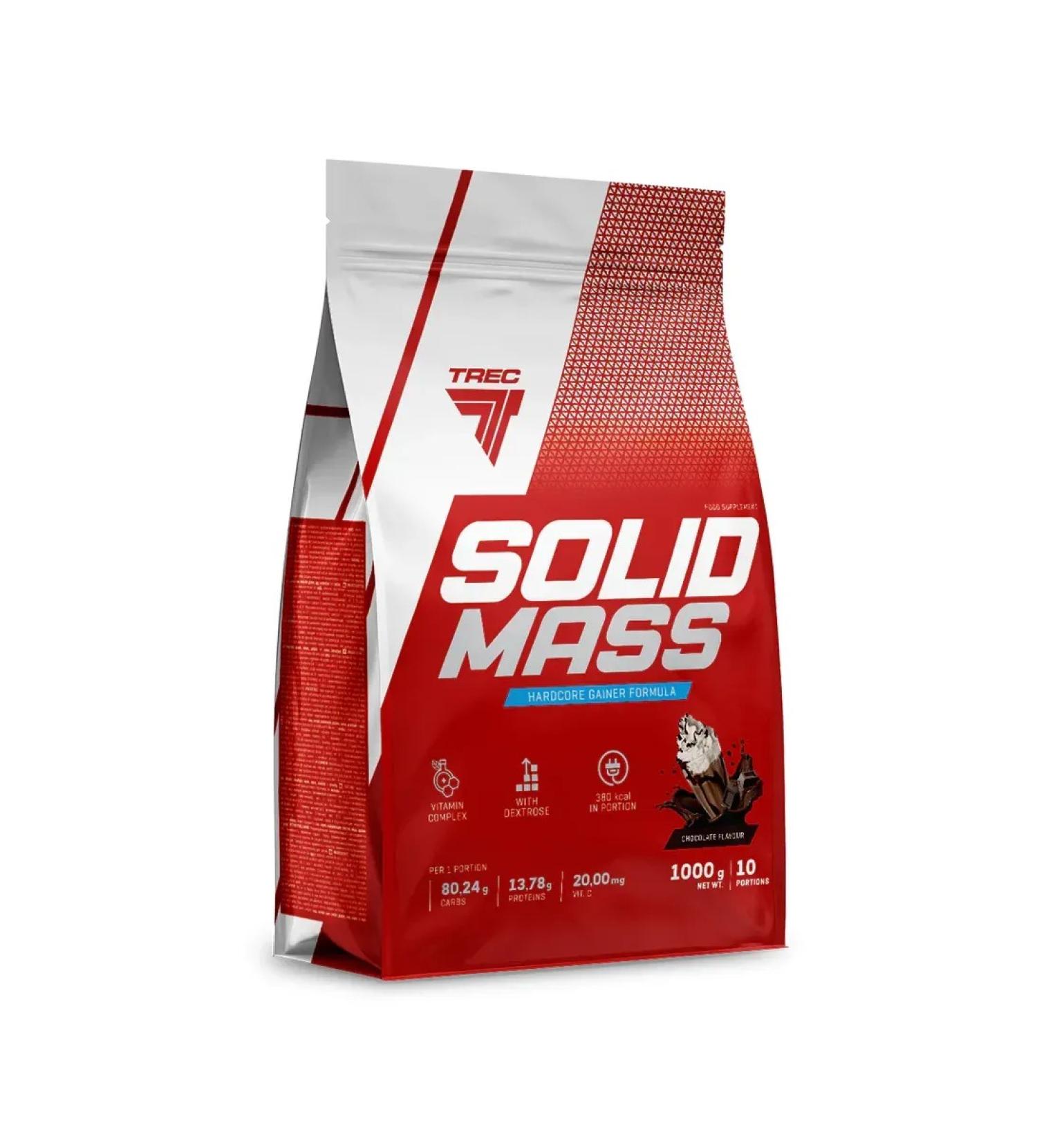 Trec Nutrition Heiner for a set of muscle mass Solid Mass 1000g vanilla