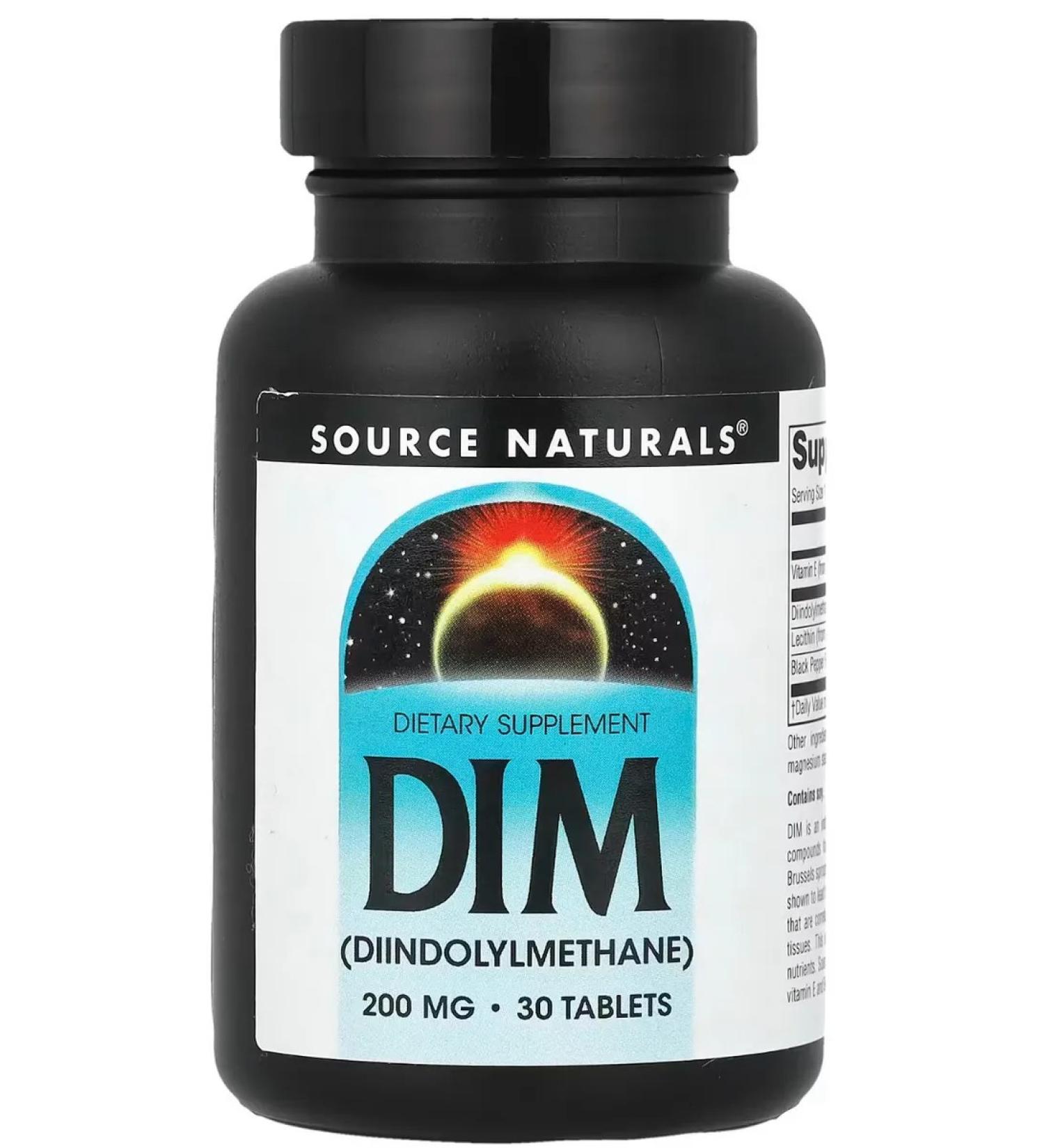 Nature's Answer Dim Source Naturals Dim 200 Mg 30 Tab - Buy Online on GoSupps.com