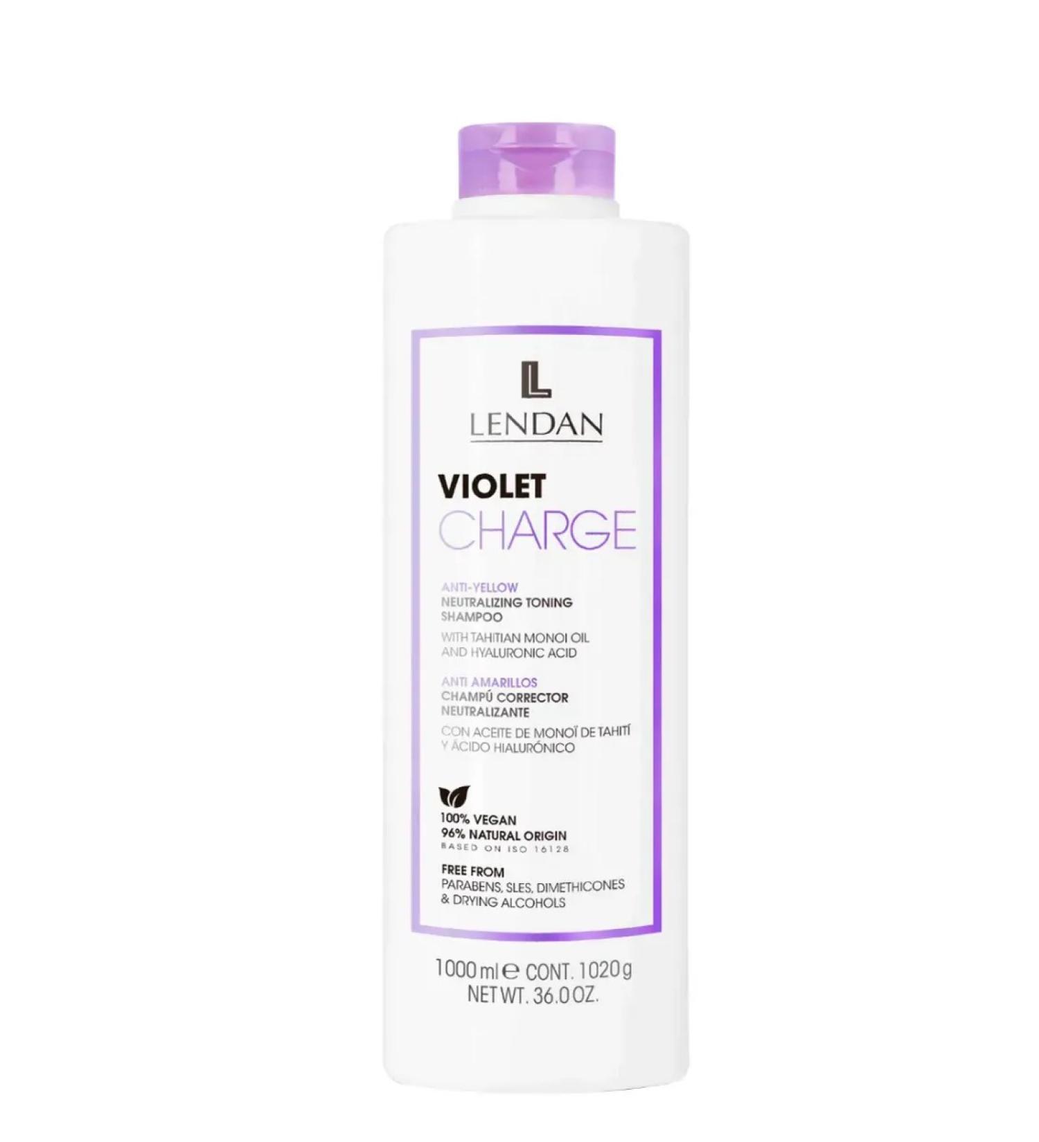 Lendan Violet Charge shampoo for hair tinting 1000 ml