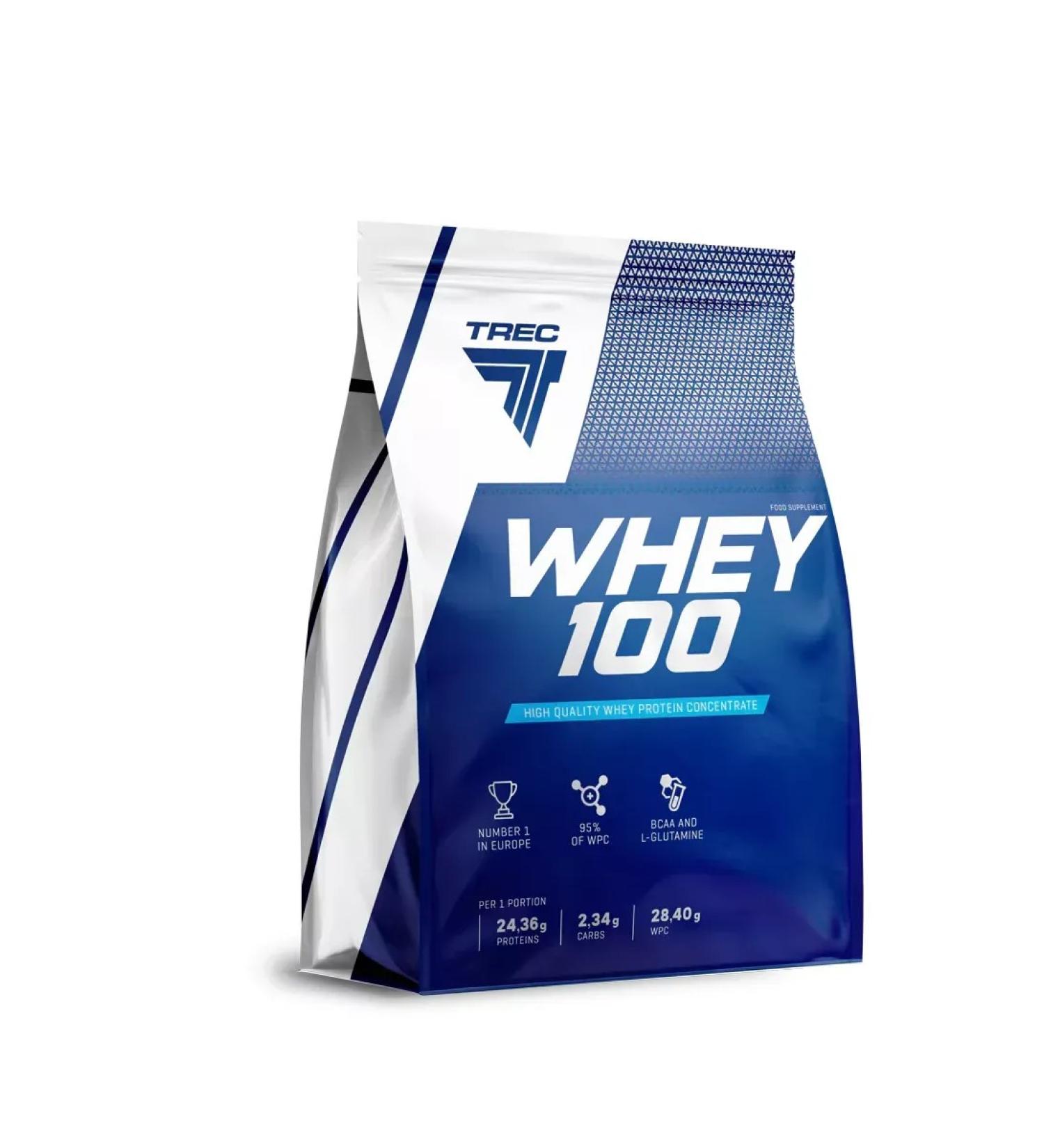 Trec Nutrition Whey -coil protein Whey 100% 2275g strawberries