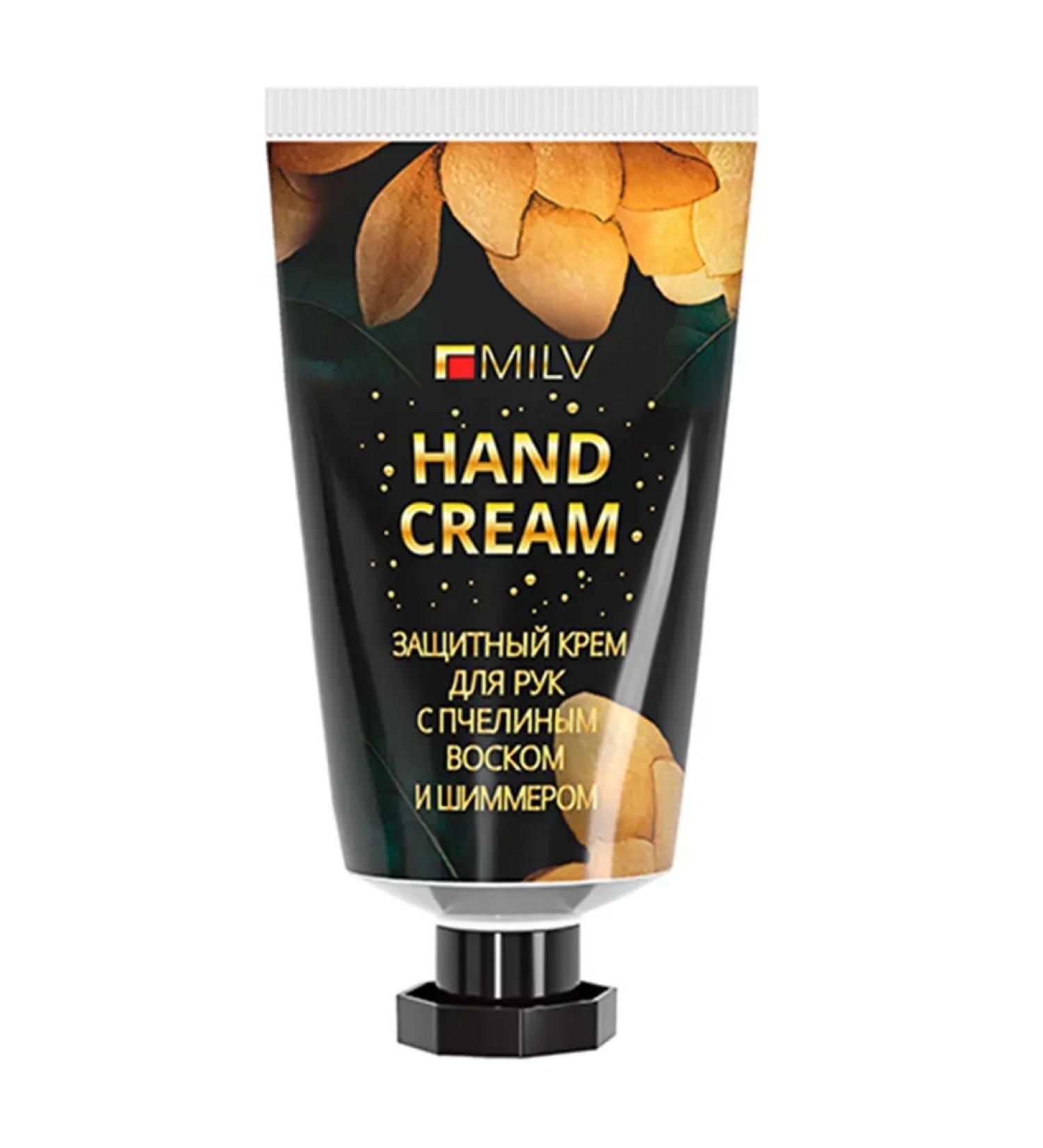 MILV Hand cream with bee wax and protective. Coconut and pineapple