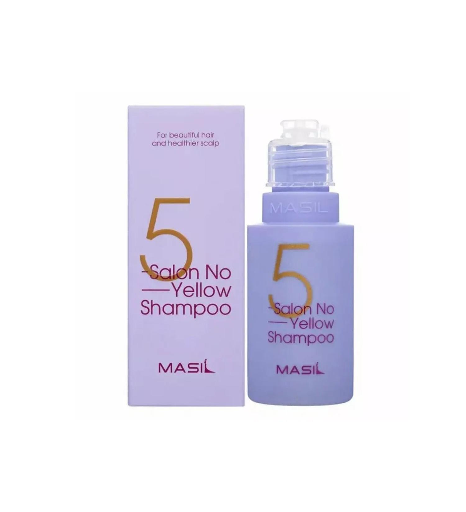 MASIL Shampoo to neutralize yellowness of hair 50 ml
