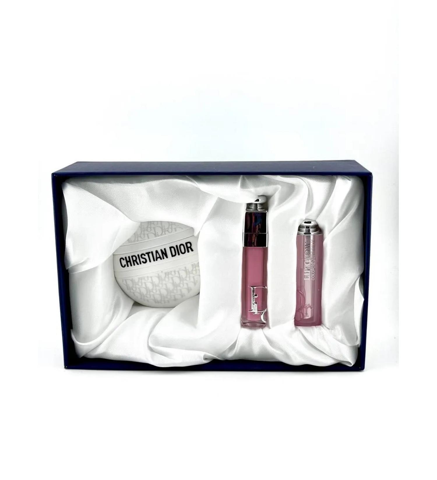 Christian Dior Cosmetics set Dior lipstick lip gloss hand cream 3B1 - Buy Online on GoSupps.com