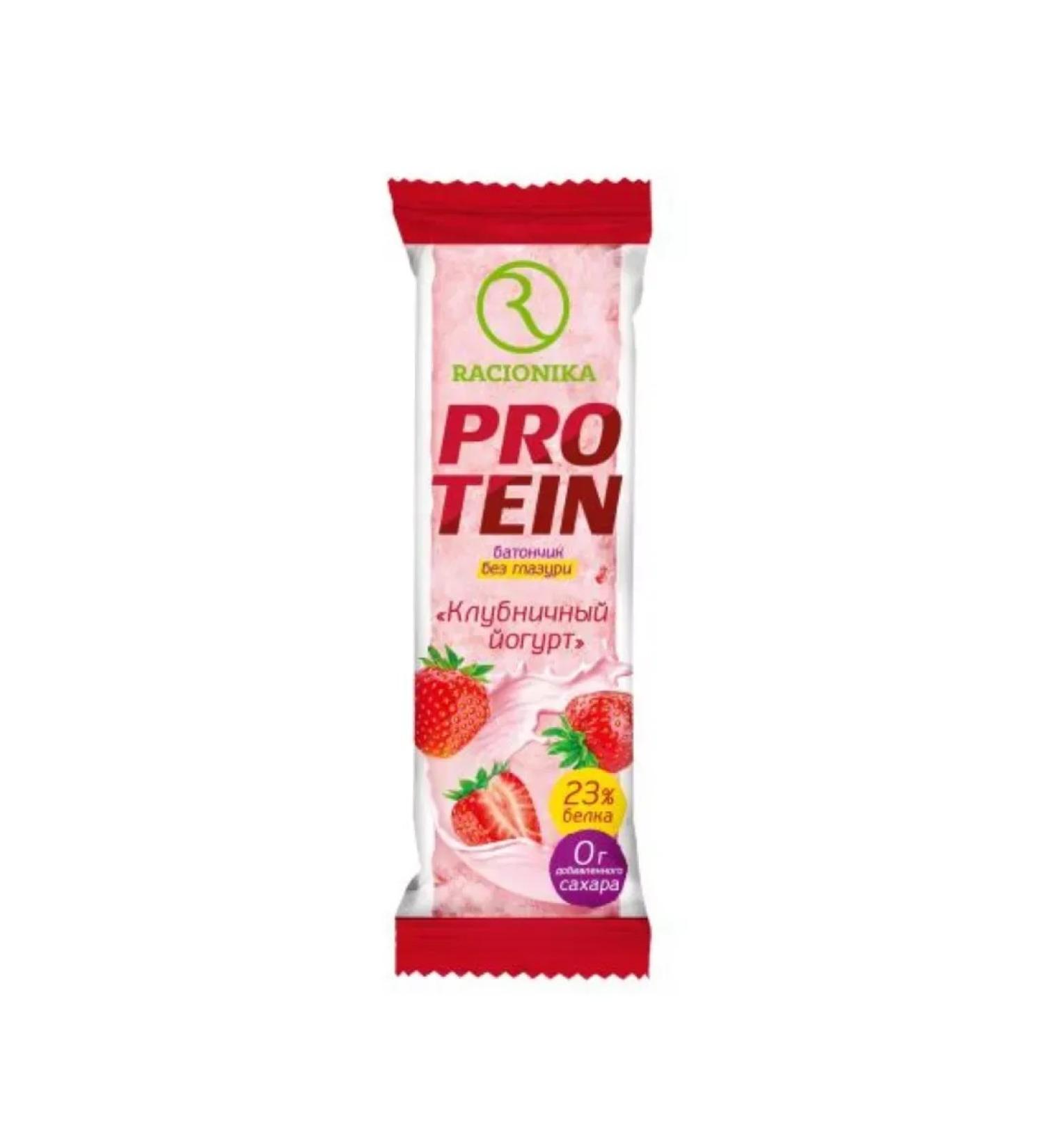 Racionika Protein Baton strawberry yogurt 45 g