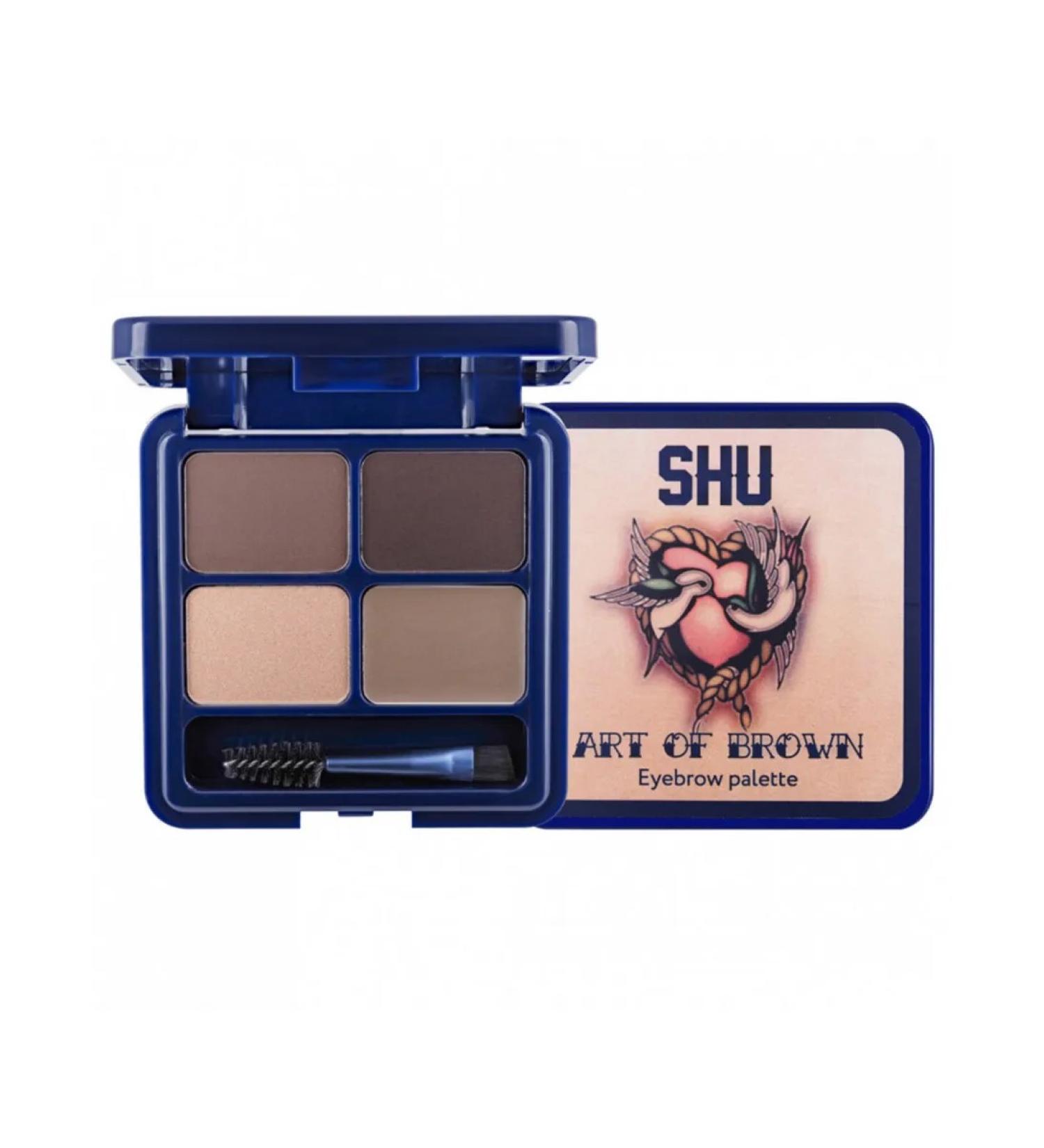 SHU Art of Brown No. 201 Palette for Make Brovy - Buy Online on GoSupps.com
